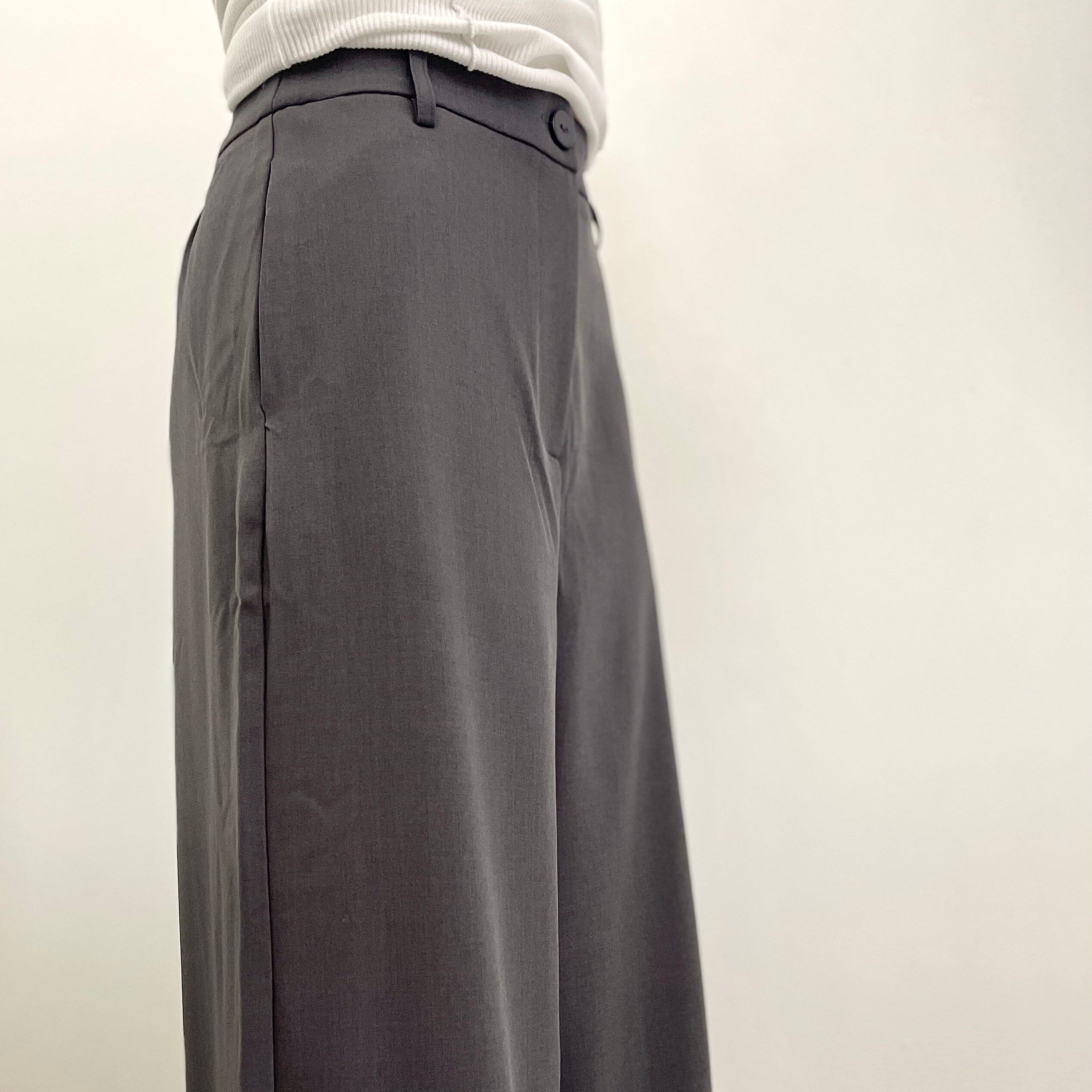 Sunnygirl Wide Leg Trousers - Grey Sunnygirl