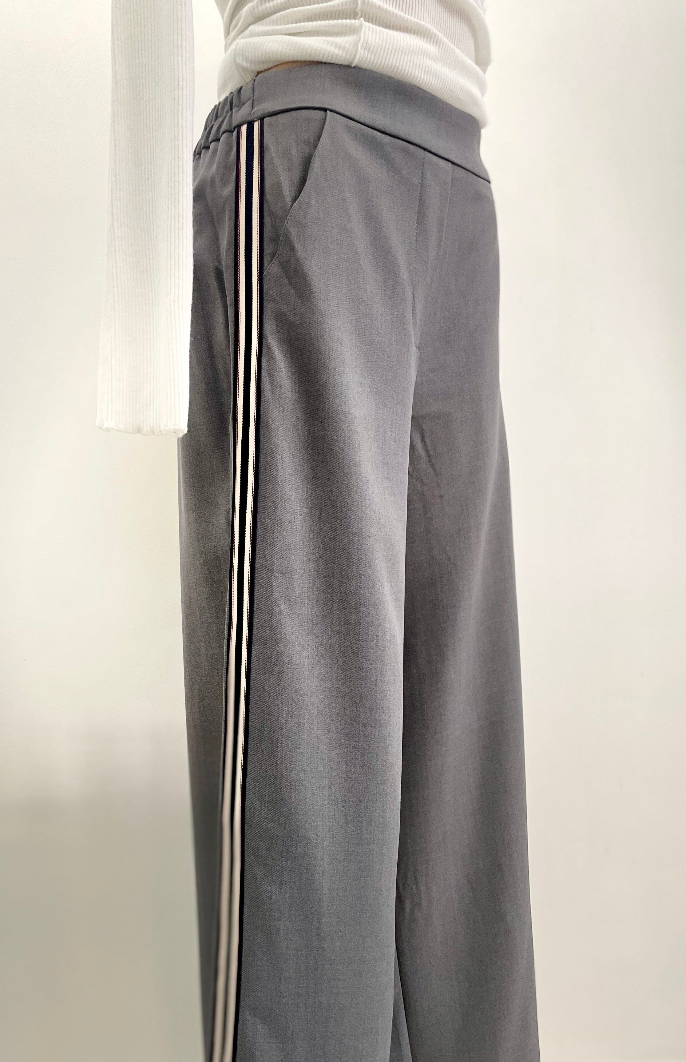 Sunnygirl Wide Leg Trousers - Stripe Sunnygirl