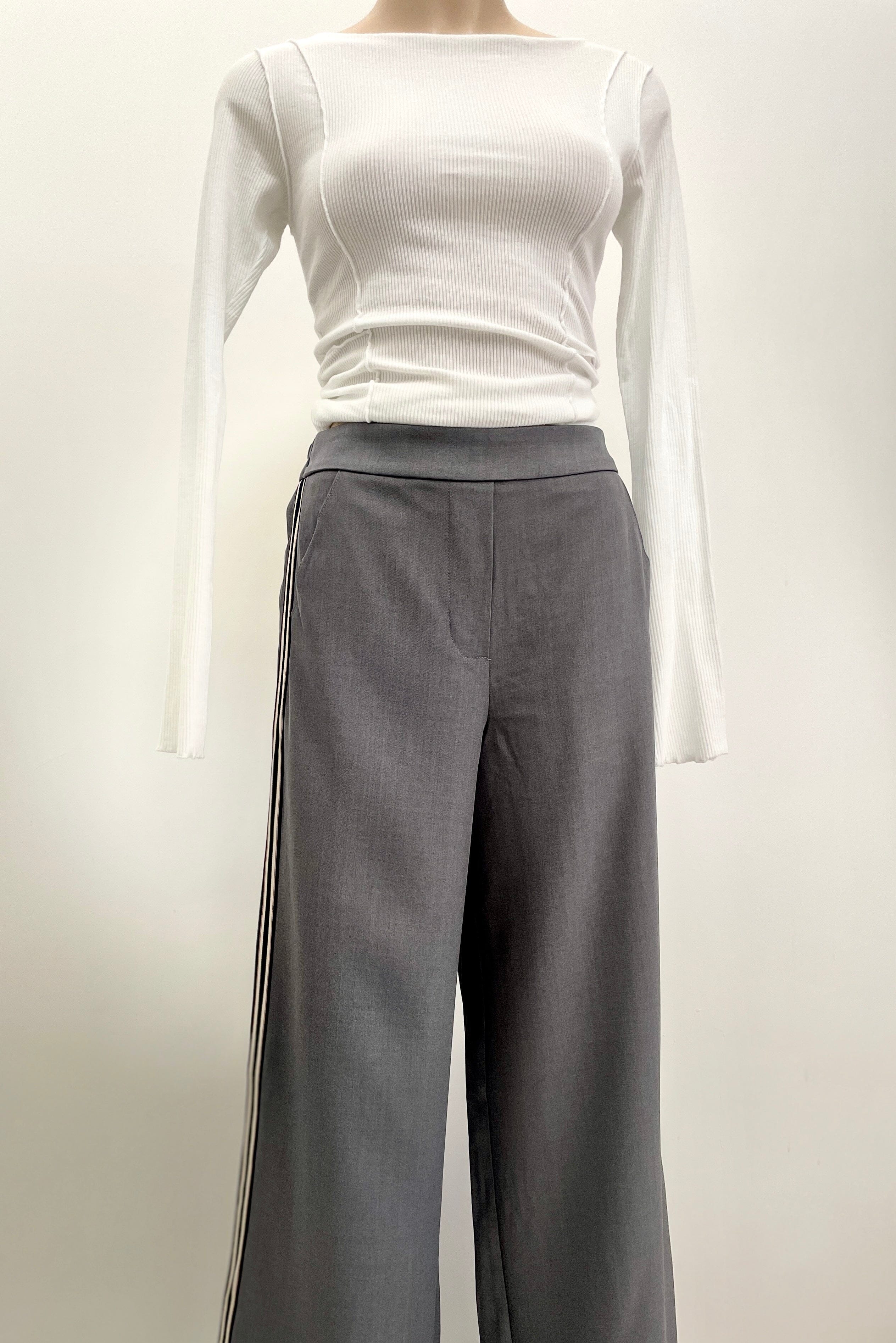 Sunnygirl Wide Leg Trousers - Stripe Sunnygirl