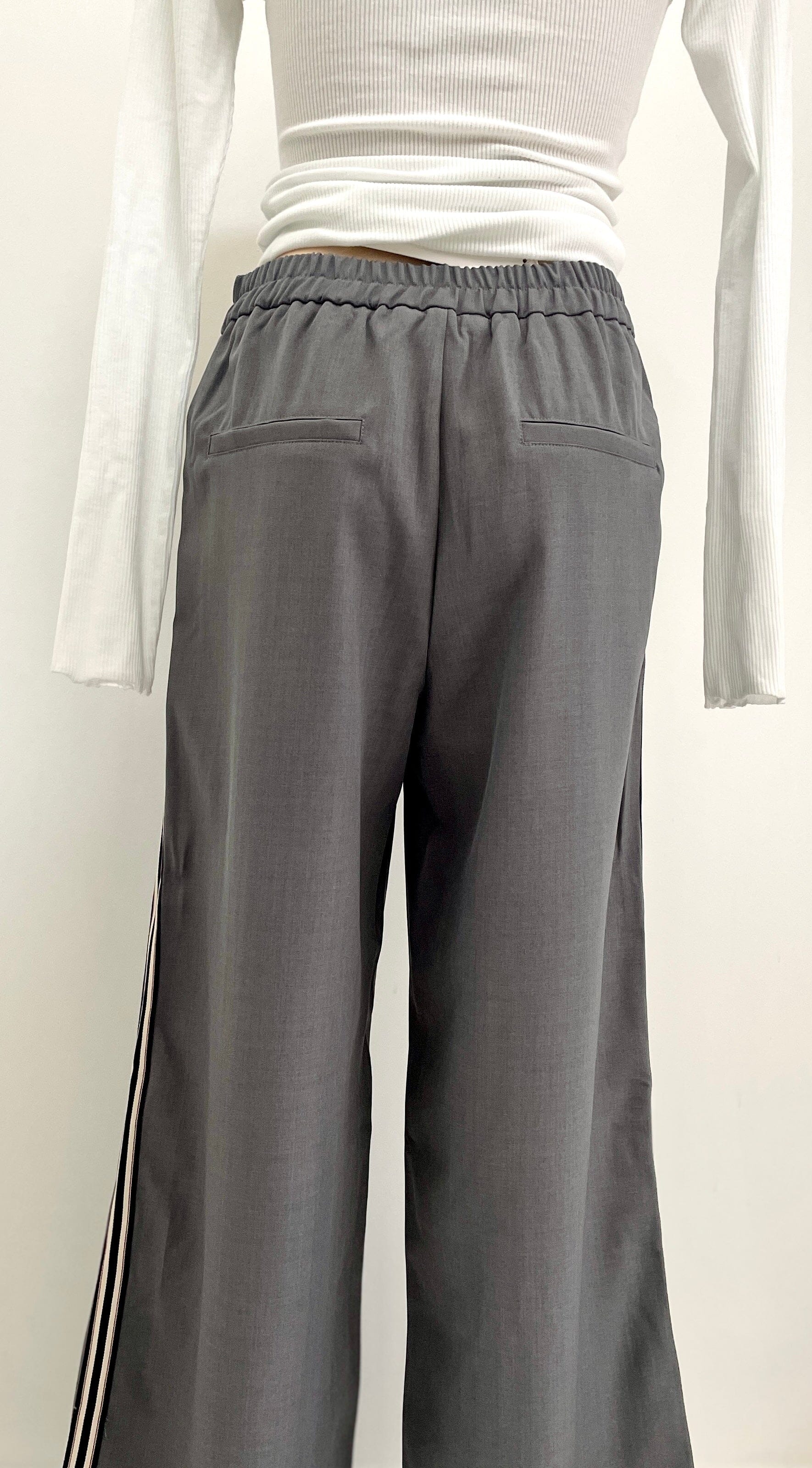 Sunnygirl Wide Leg Trousers - Stripe Sunnygirl