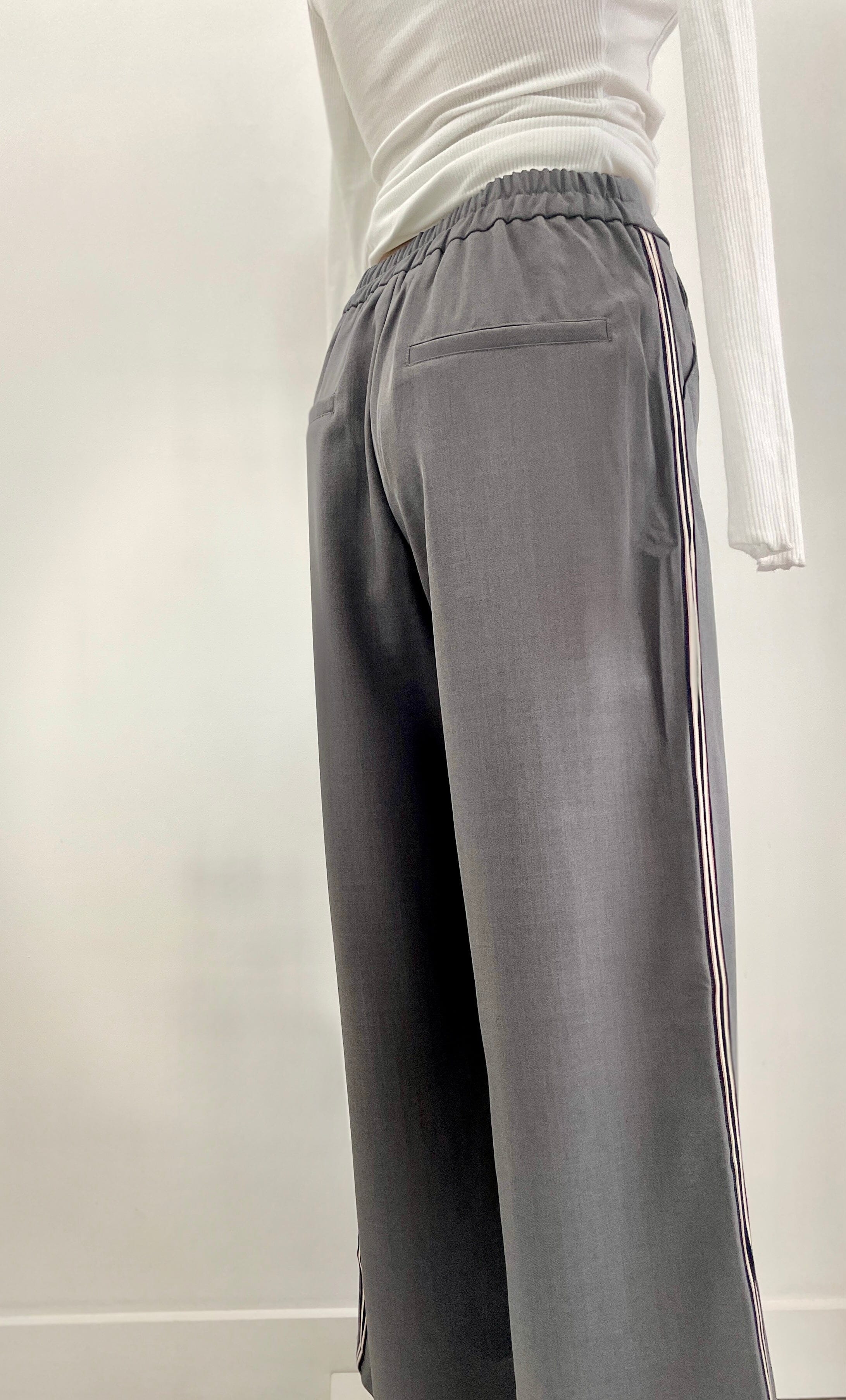 Sunnygirl Wide Leg Trousers - Stripe Sunnygirl