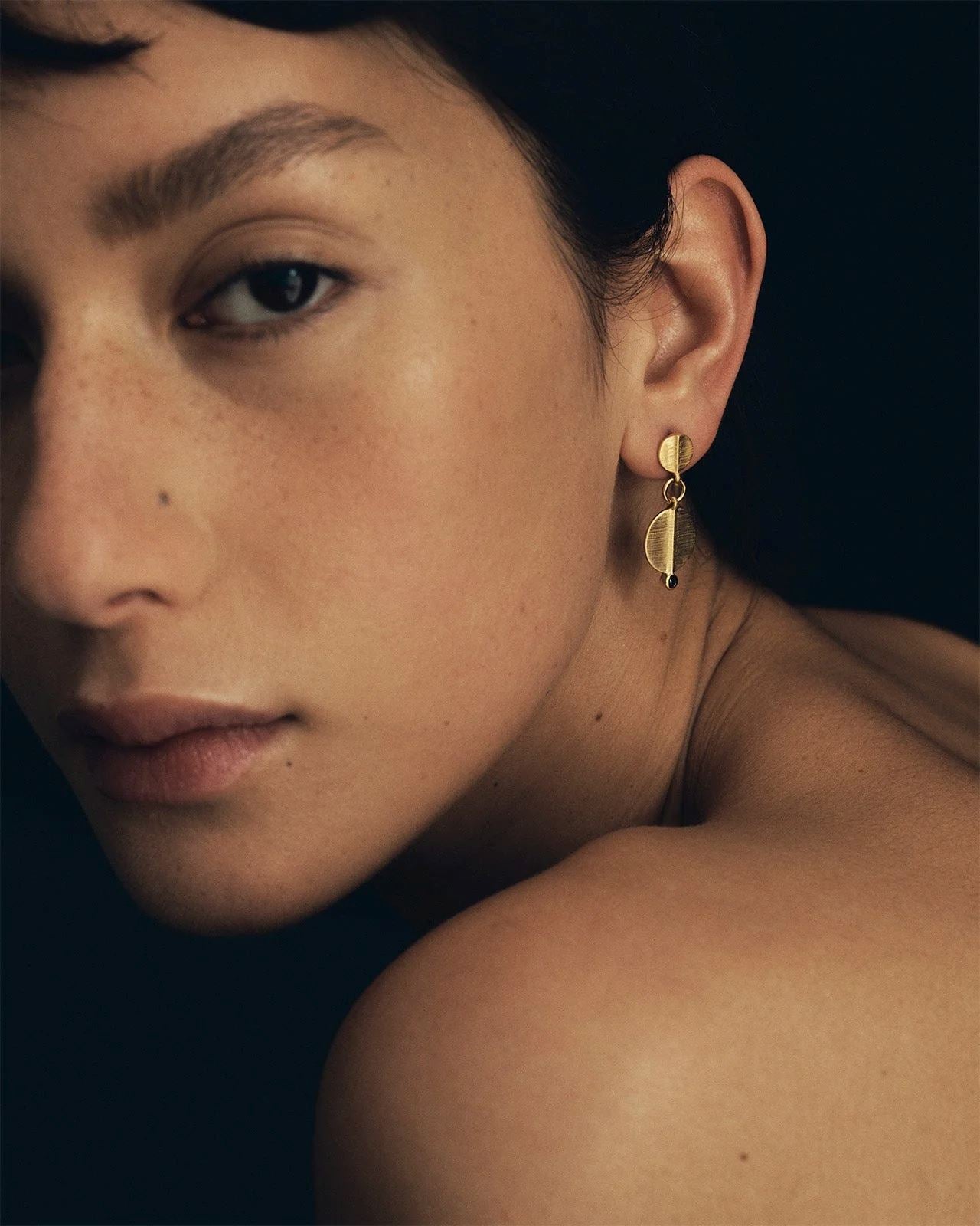 Temple Of The Sun Cyra Earrings - Gold Temple of the Sun