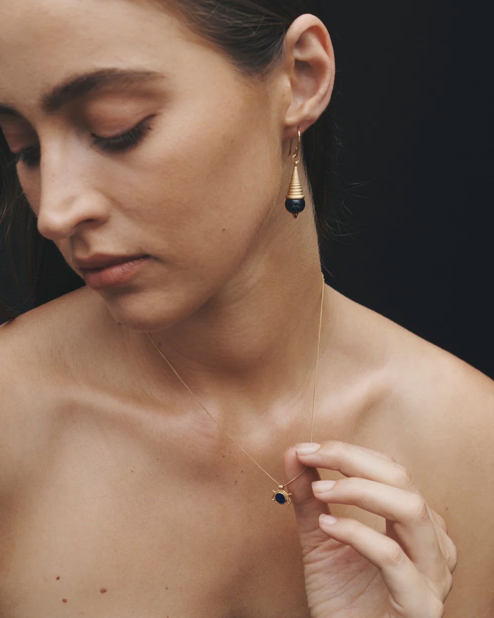 Temple of the Sun Naja Necklace - Gold Vermeil Temple of the Sun