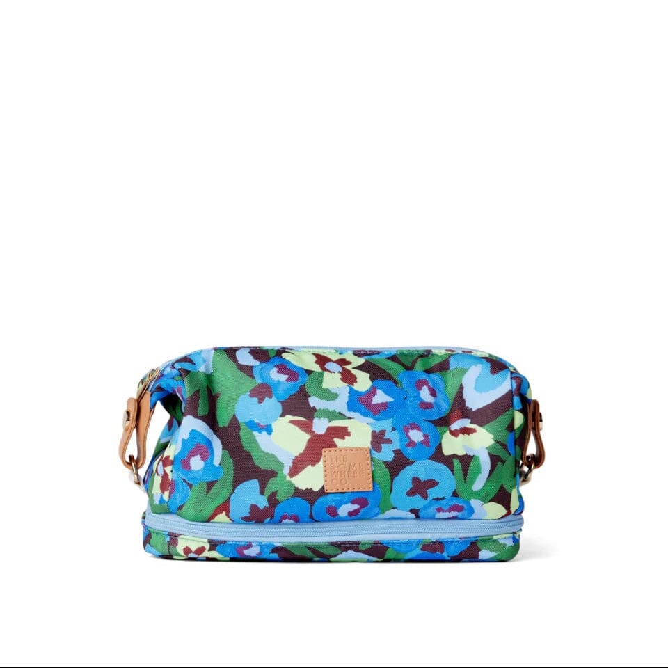 The Somewhere Co. Cosmetic Bag - Pansy Patch The Somewhere Co.