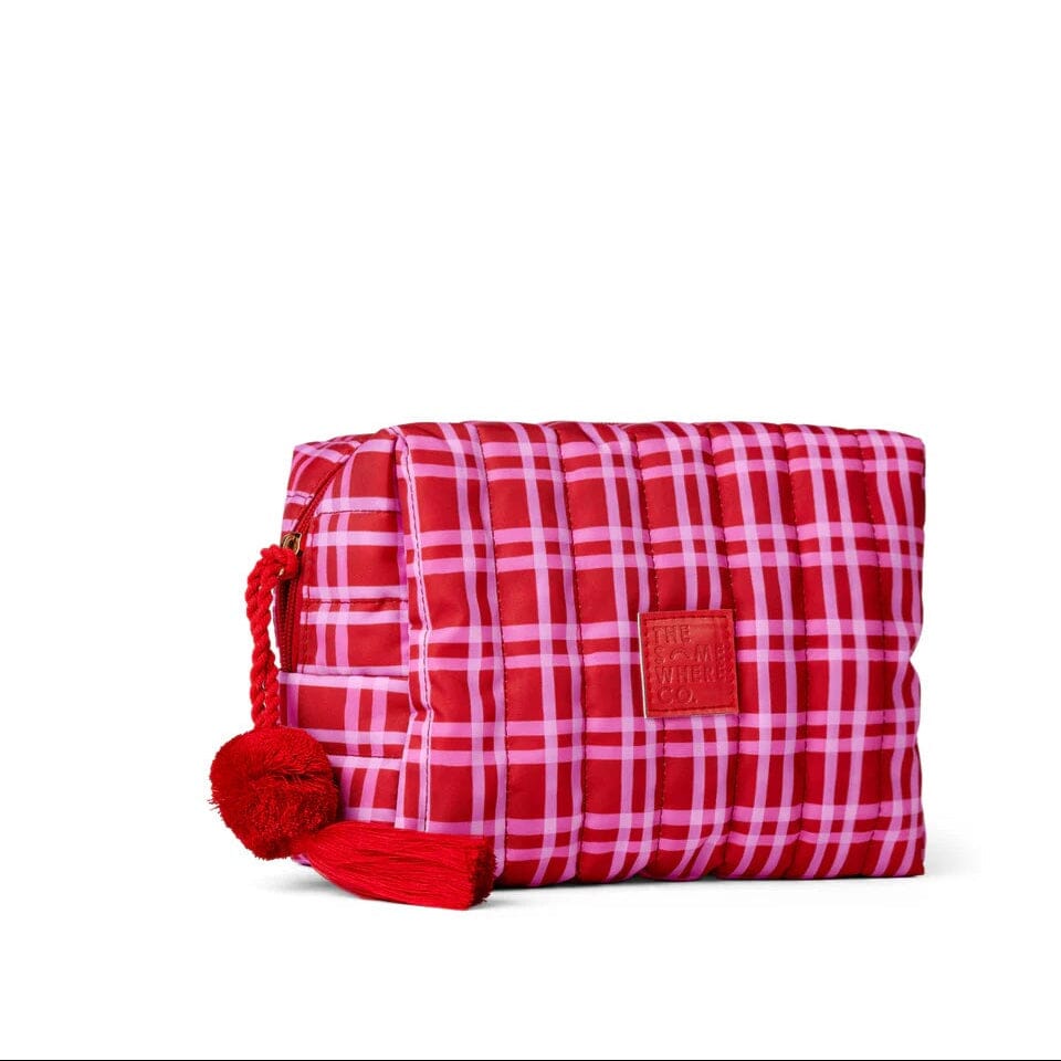 The Somewhere Co. Cosmetic Bag - Raspberry Lemonade The Somewhere Co.