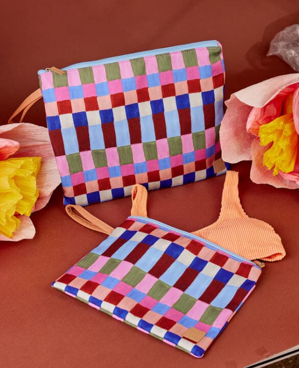 The Somewhere Co. Wet Bag - Hopscotch The Somewhere Co