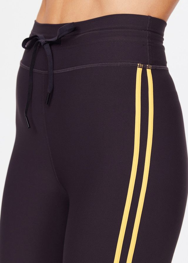 The Upside Beaufort 25 Inch Midi Pant - Licorice The Upside