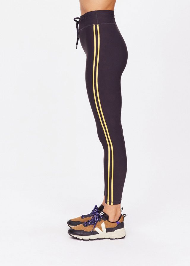 The Upside Beaufort 25 Inch Midi Pant - Licorice The Upside