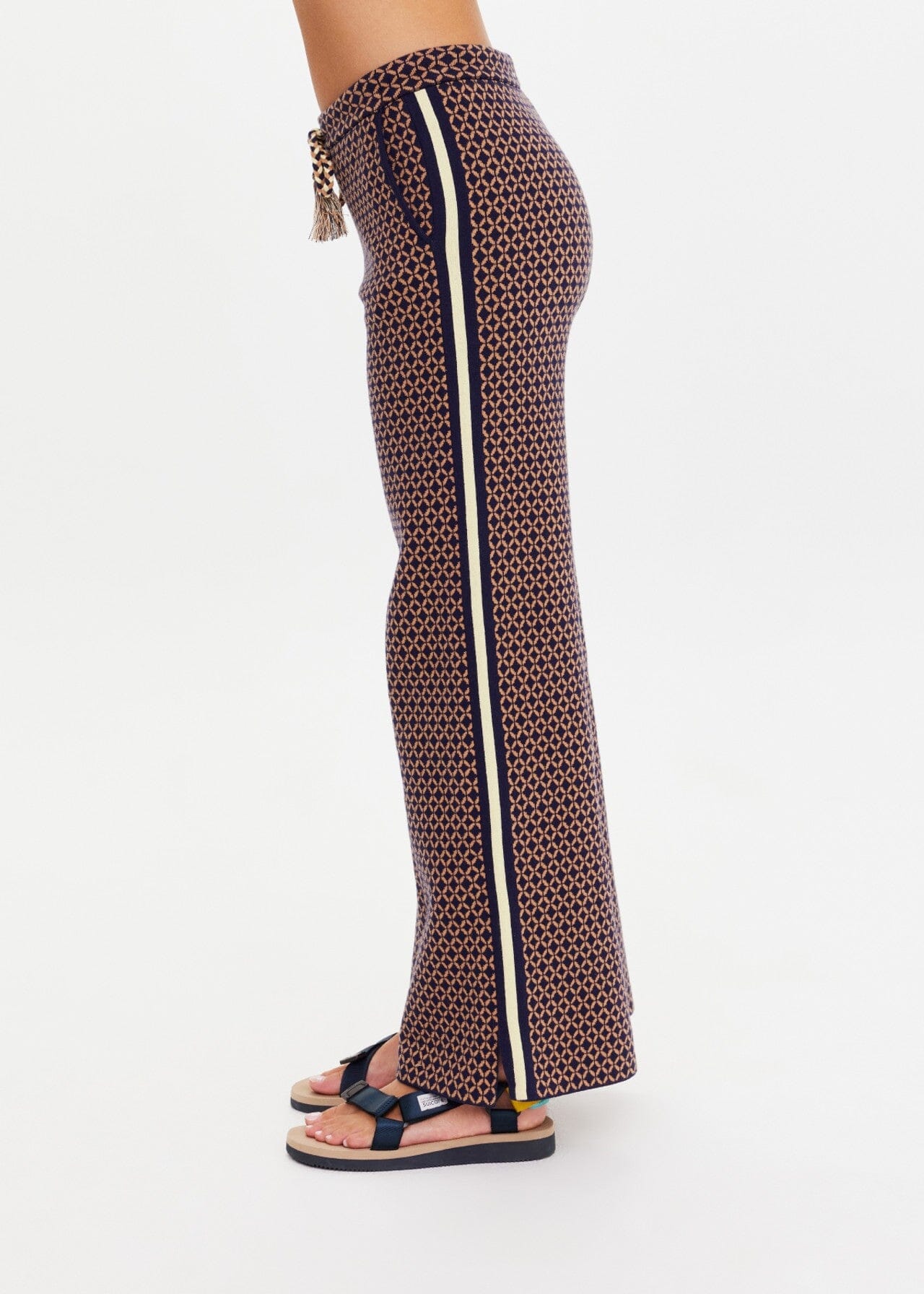 The Upside Crossroad Juniper Knit Pant - Geo The Upside