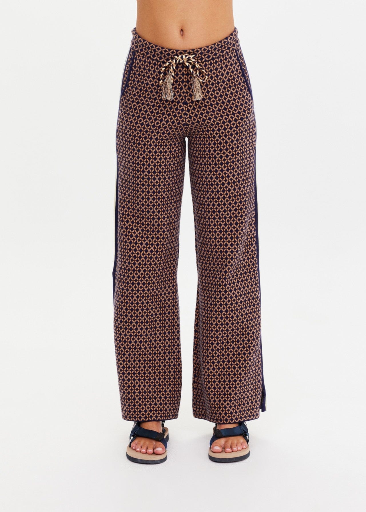 The Upside Crossroad Juniper Knit Pant - Geo The Upside