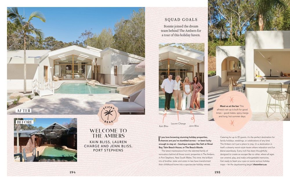 Three Birds Renovations: Vacay Vibes at Home Lifestyle Book Brumby Sunstate