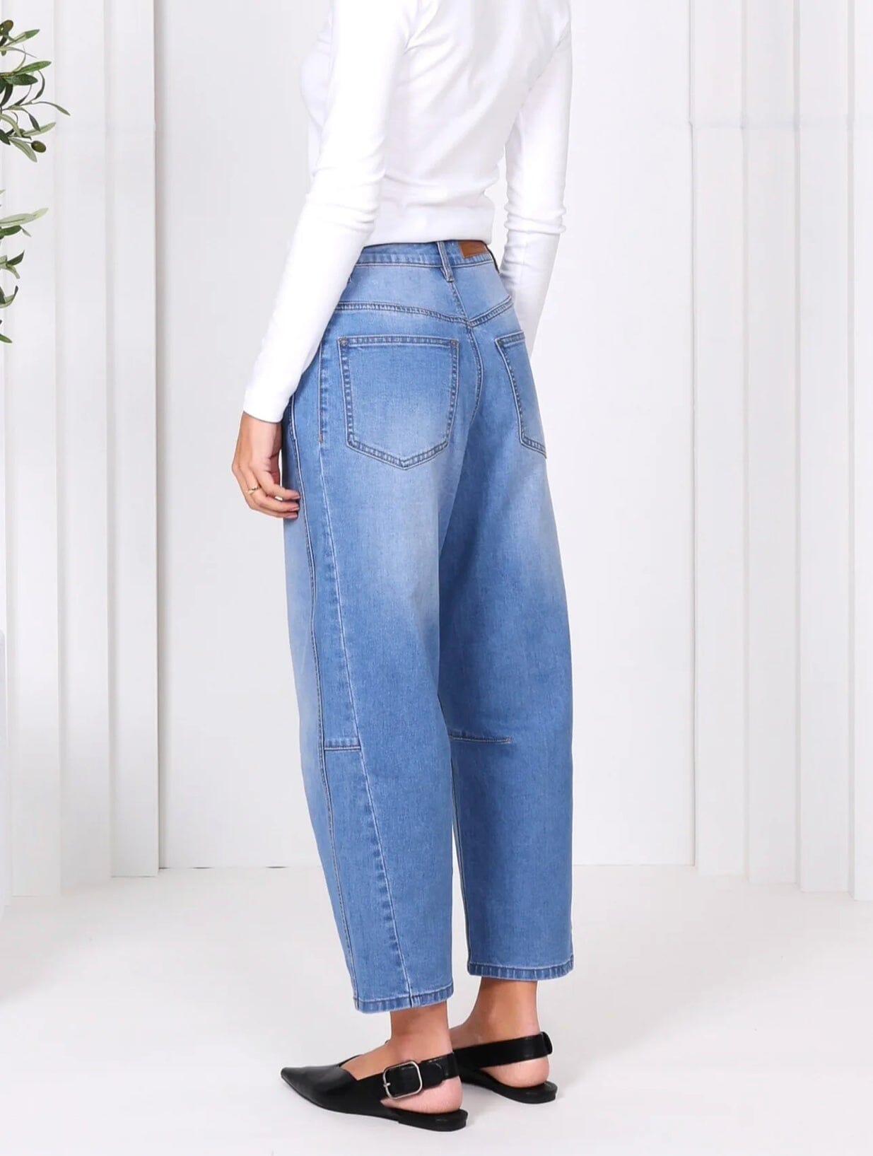 Toni Barrel Jeans Light Blue Monaco Denim monaco denim