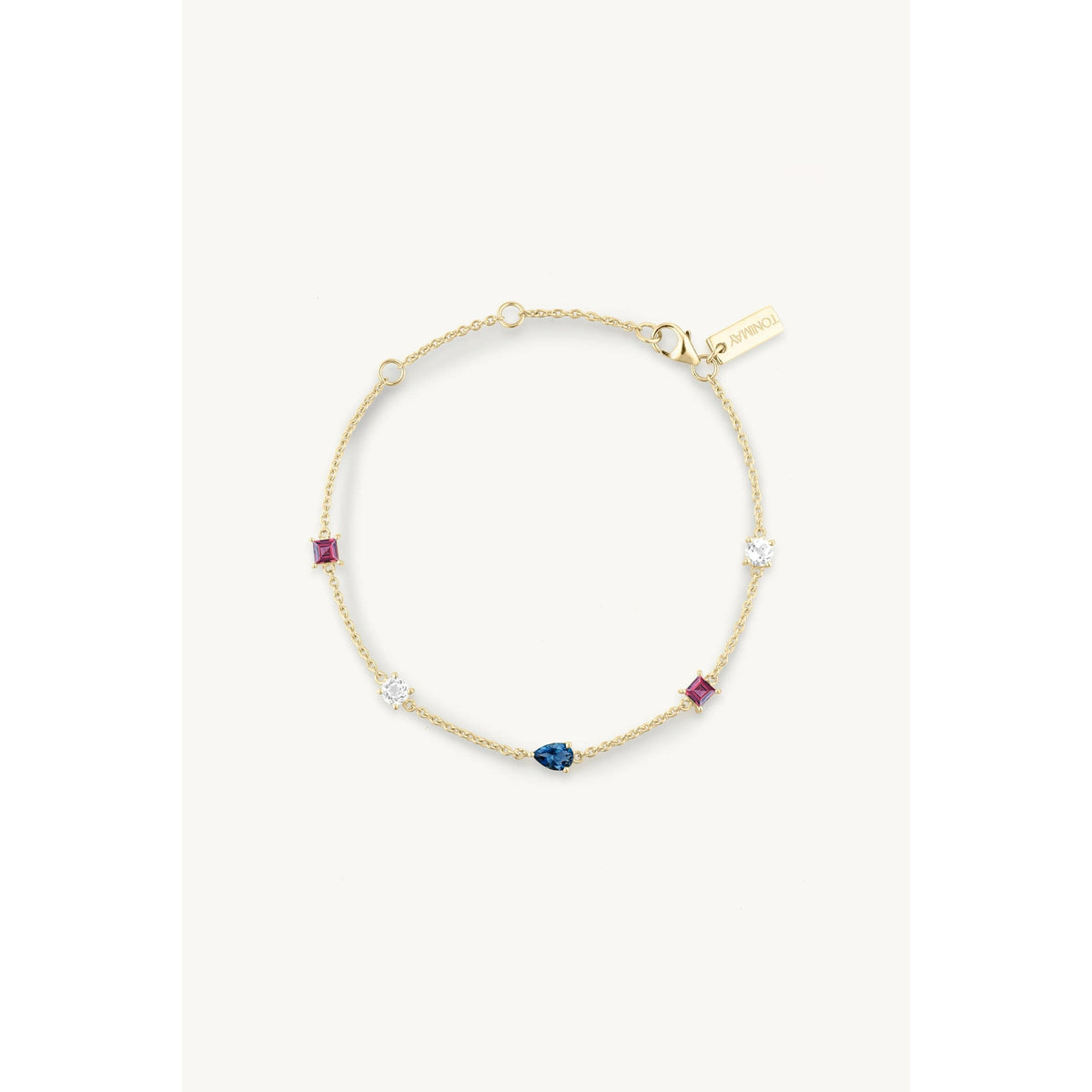 ToniMay Clover Multistone Bracelet - Gold Bracelet ToniMay