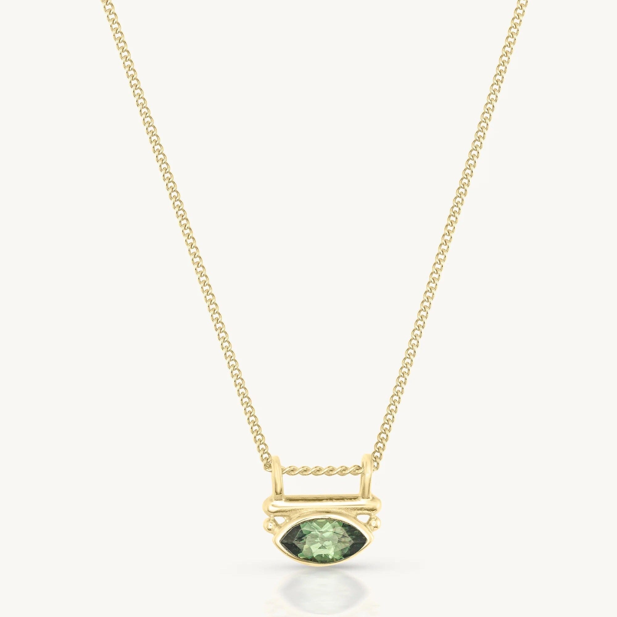 ToniMay Nyra Apatite Gold Necklace ToniMay