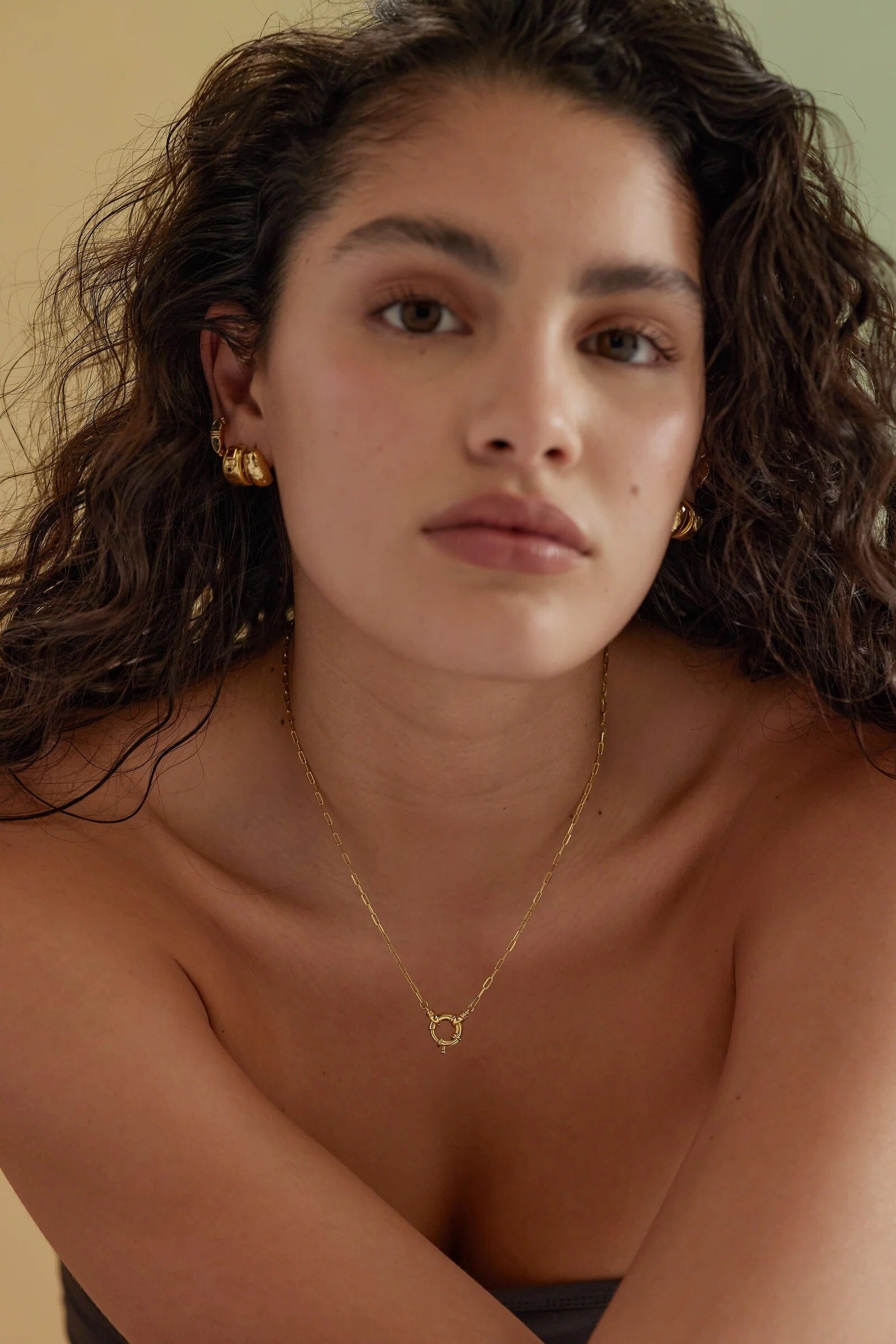 ToniMay Sailor Clasp Gold Necklace ToniMay