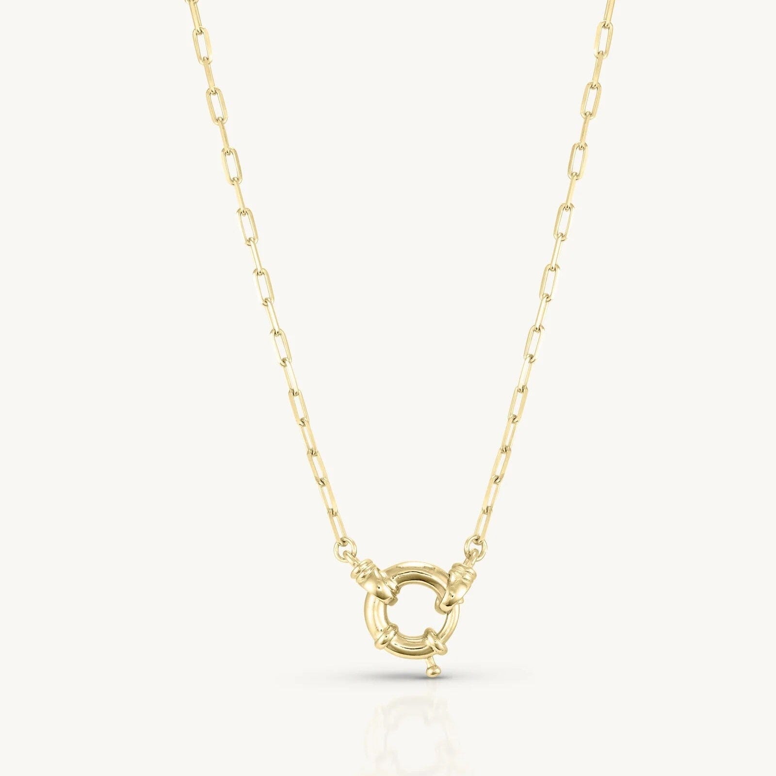 ToniMay Sailor Clasp Gold Necklace ToniMay