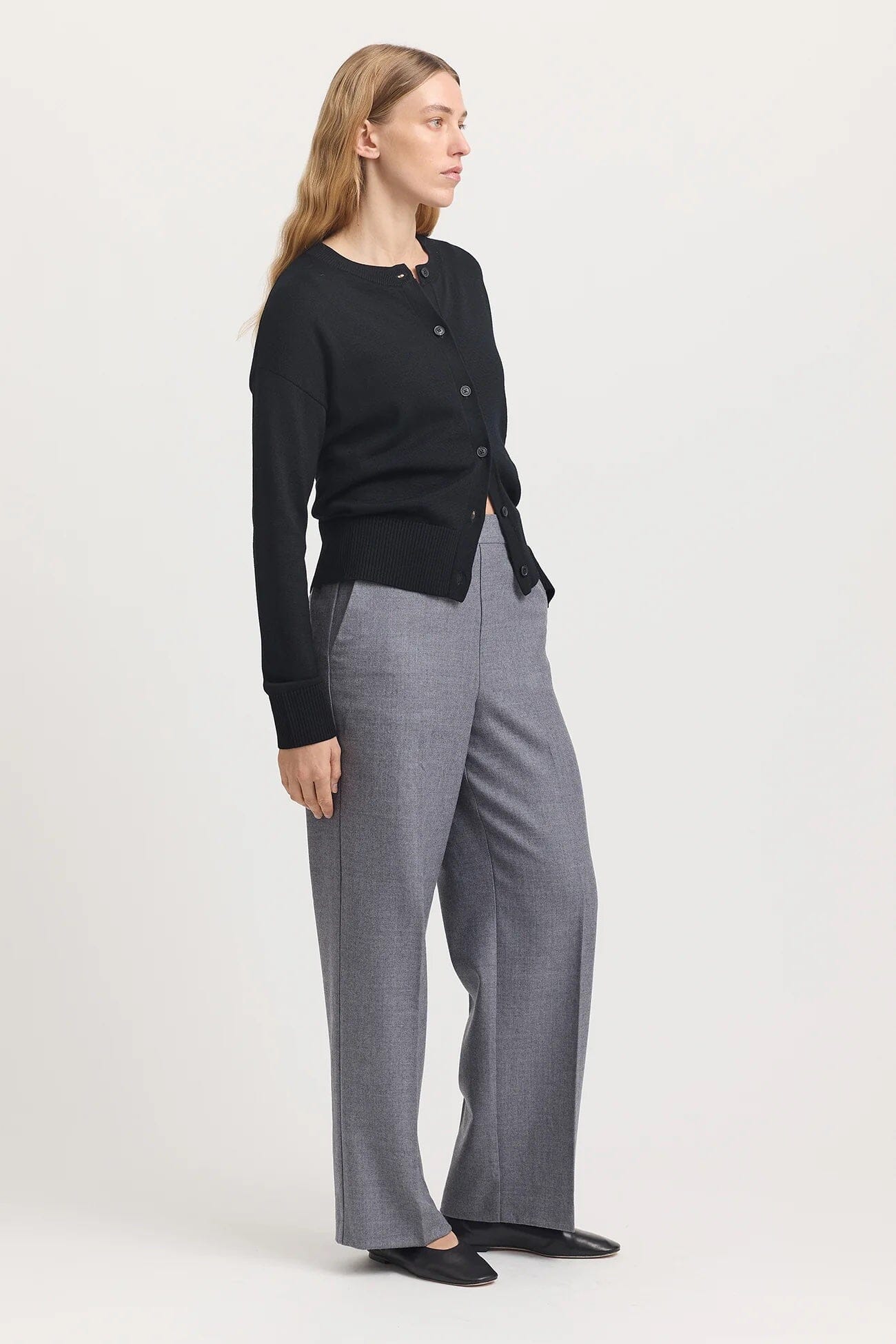 Toorallie Fine Knit Cardigan - Black Toorallie