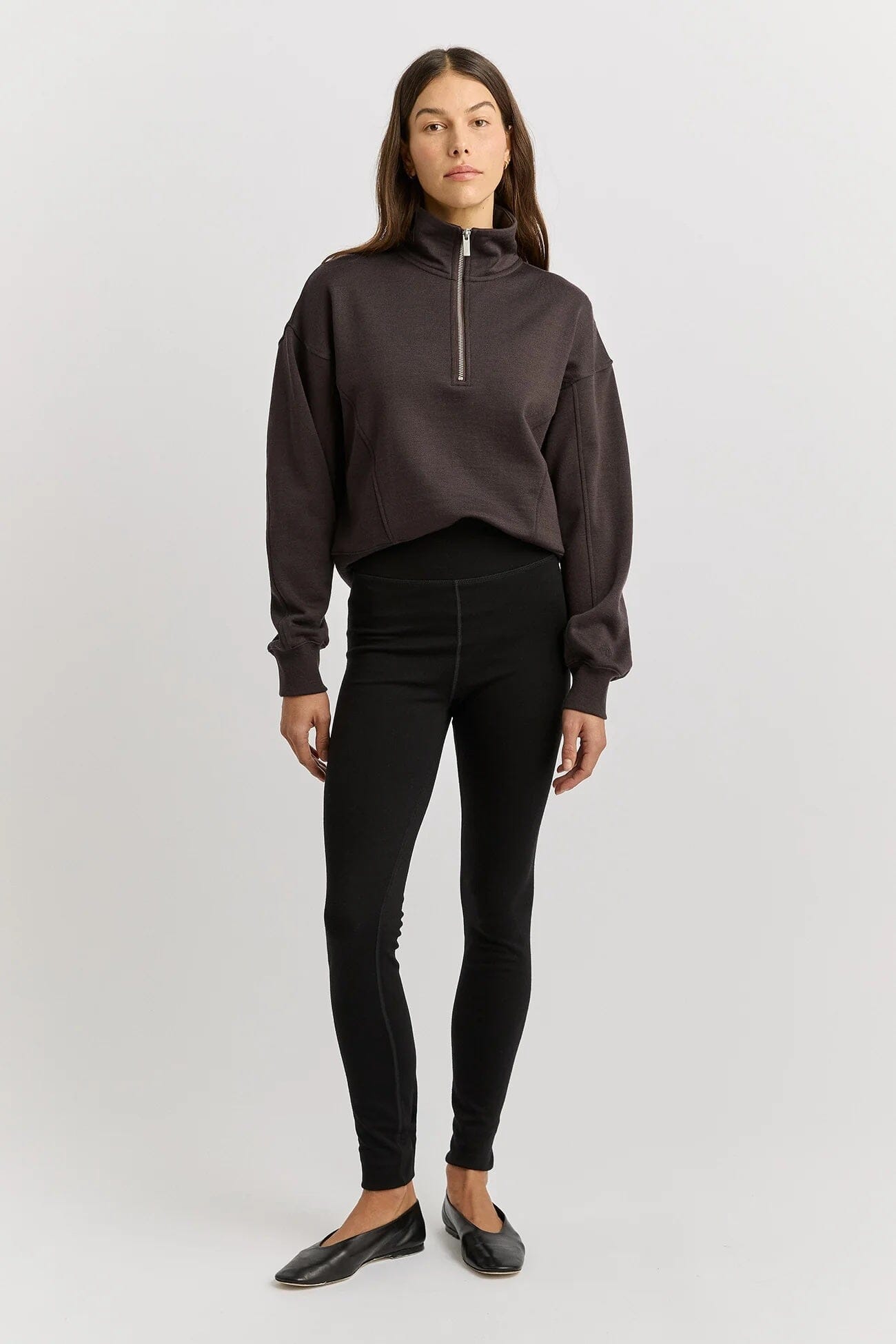 Toorallie Merino Leggings - Black Toorallie