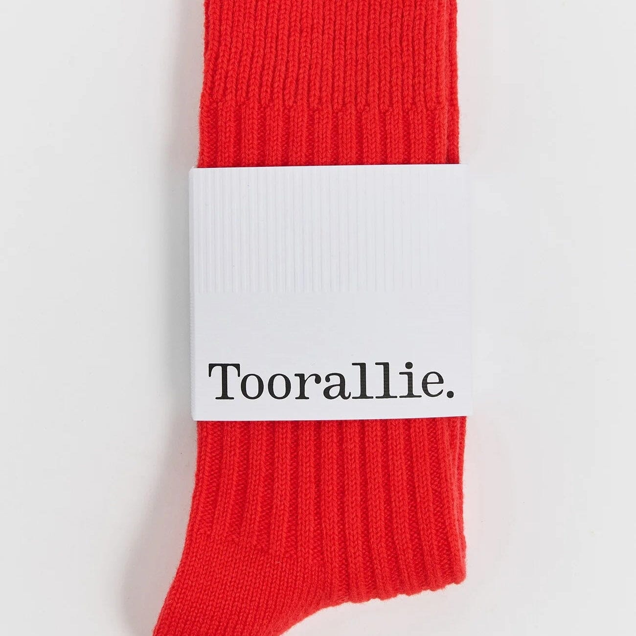 Toorallie Ribbed Merino Socks - Poppy Women's Socks Toorallie