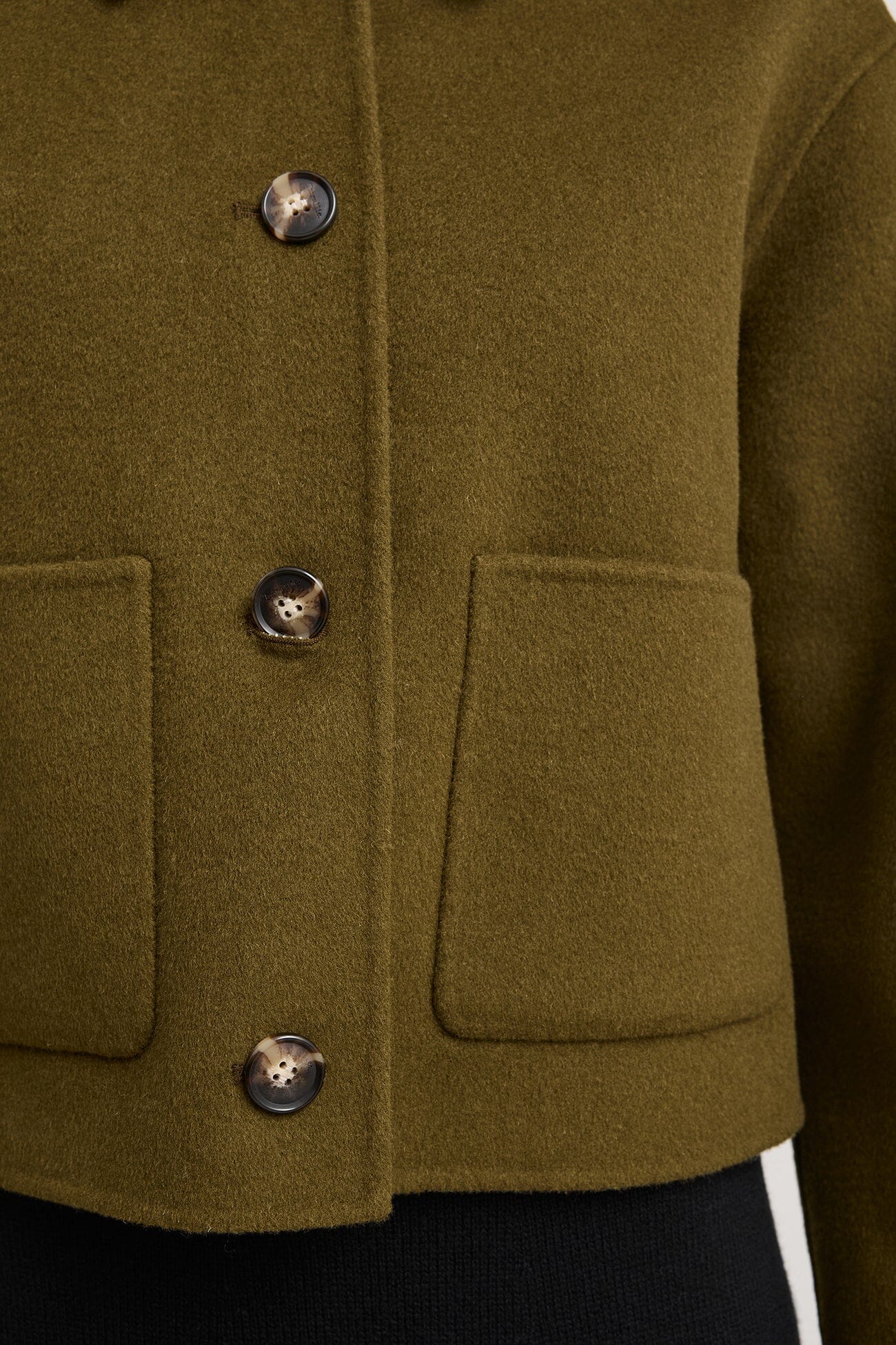 Toorallie Wool Jacket - Cardamon Toorallie