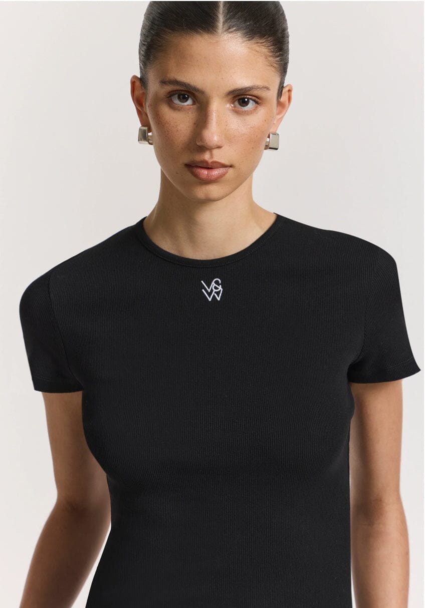 Viktoria & Woods V&W Tee - Black Viktoria & Woods