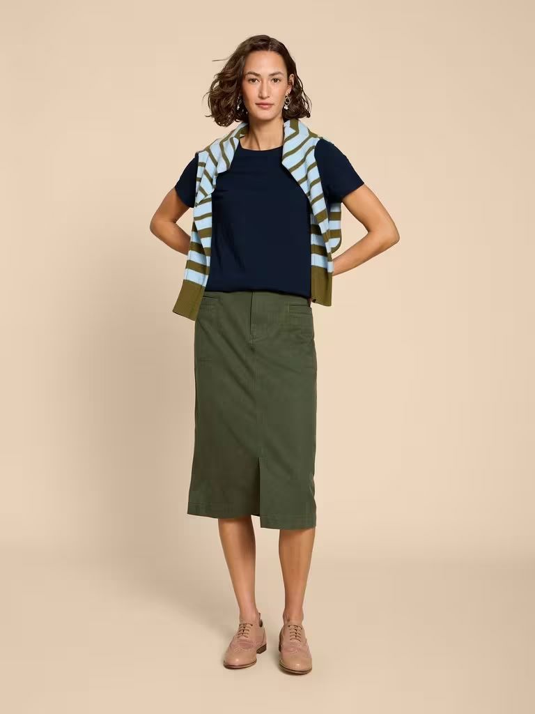 White Stuff Abbie Tee - Dark Navy White Stuff