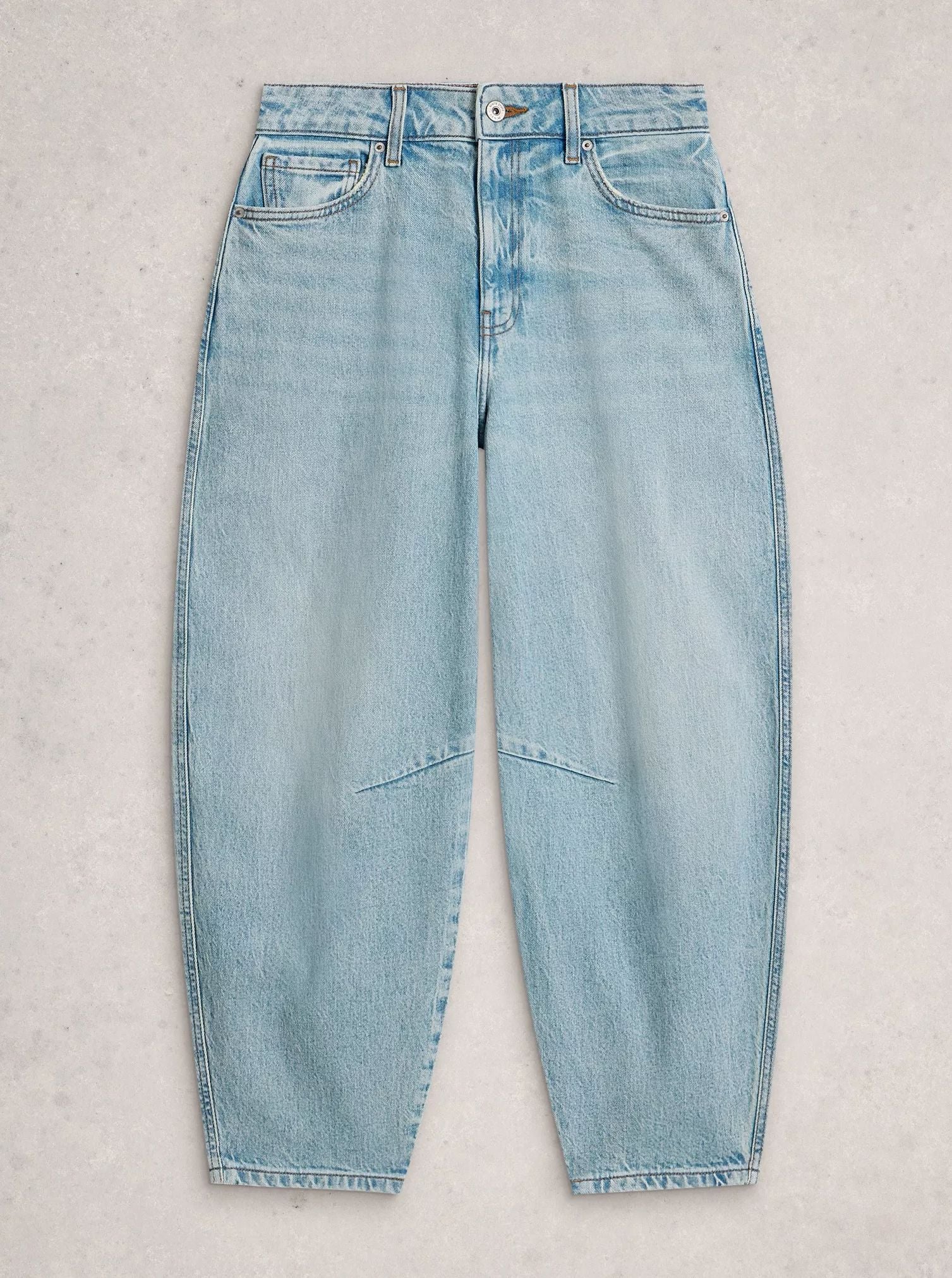 White Stuff Aubrey Barrel Leg Jean - Light Denim White Stuff