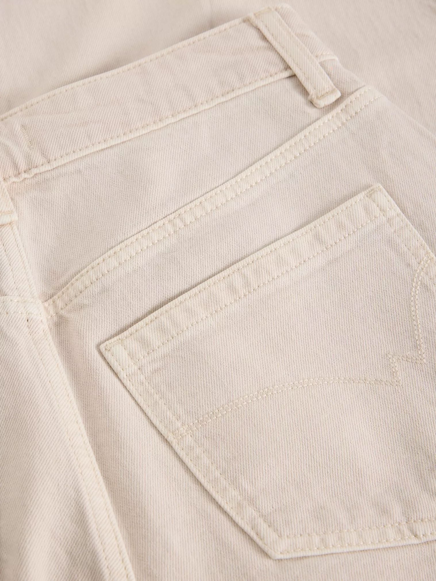 White Stuff Aubrey Barrel Leg Jean - Natural White White Stuff