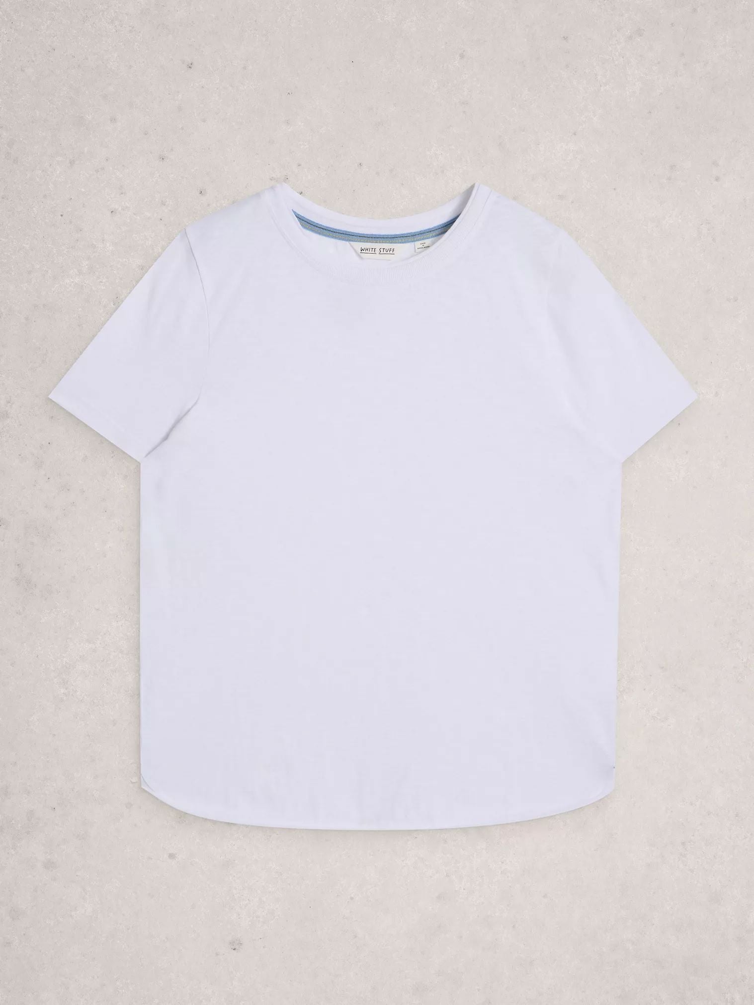 White Stuff Clara Short Sleeve Tee - Billiant White White Stuff