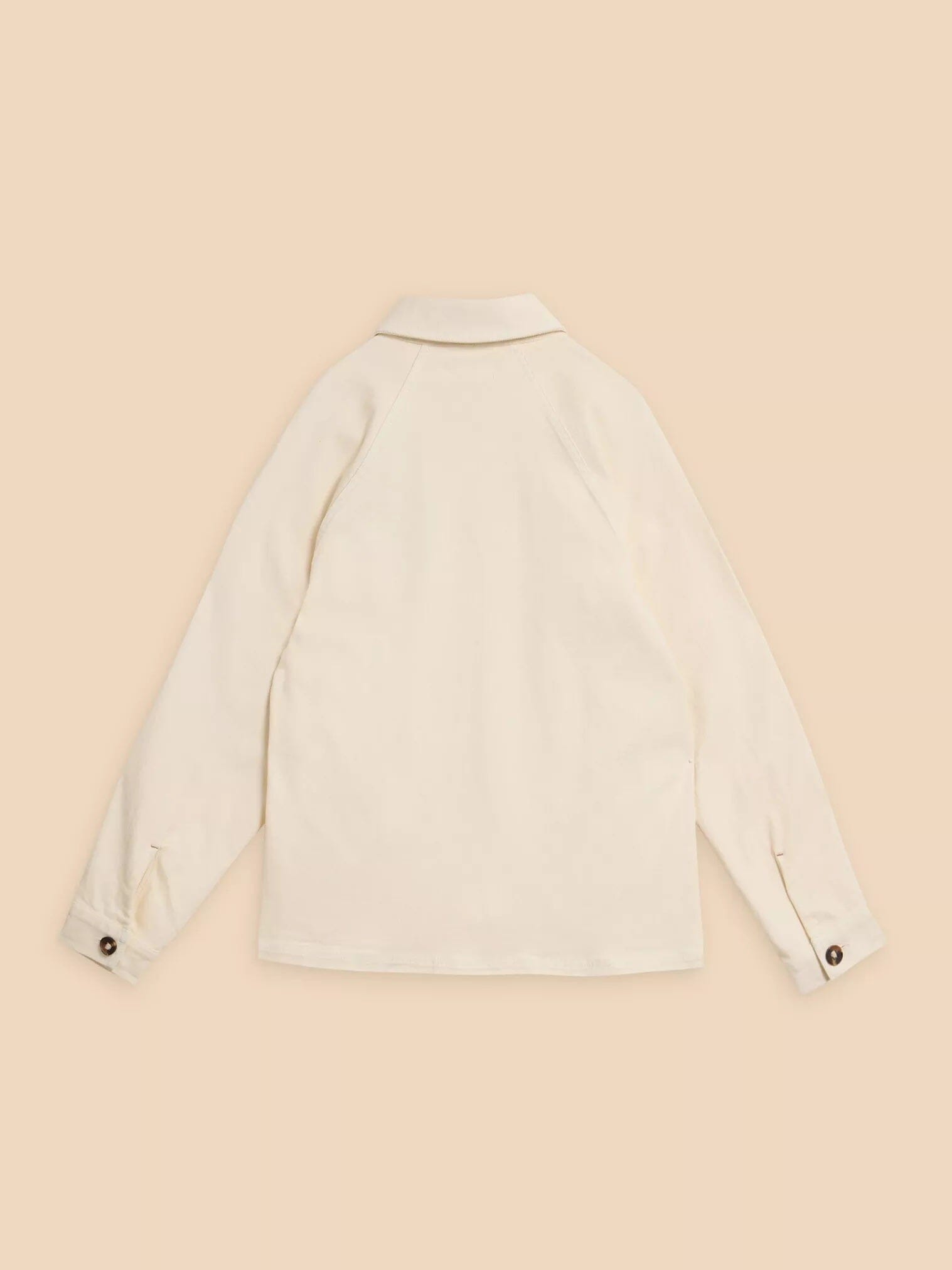 White Stuff Eden Denim Jacket - Light Natural White Stuff
