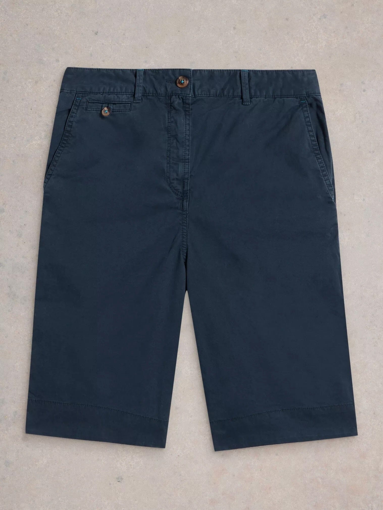 White Stuff Hayley Organic Chino Short - Dark Navy White Stuff