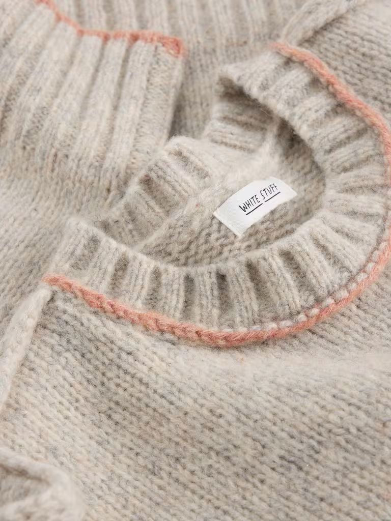 White Stuff Jutine Jumper - Light Natural Women's Jumper White Stuff