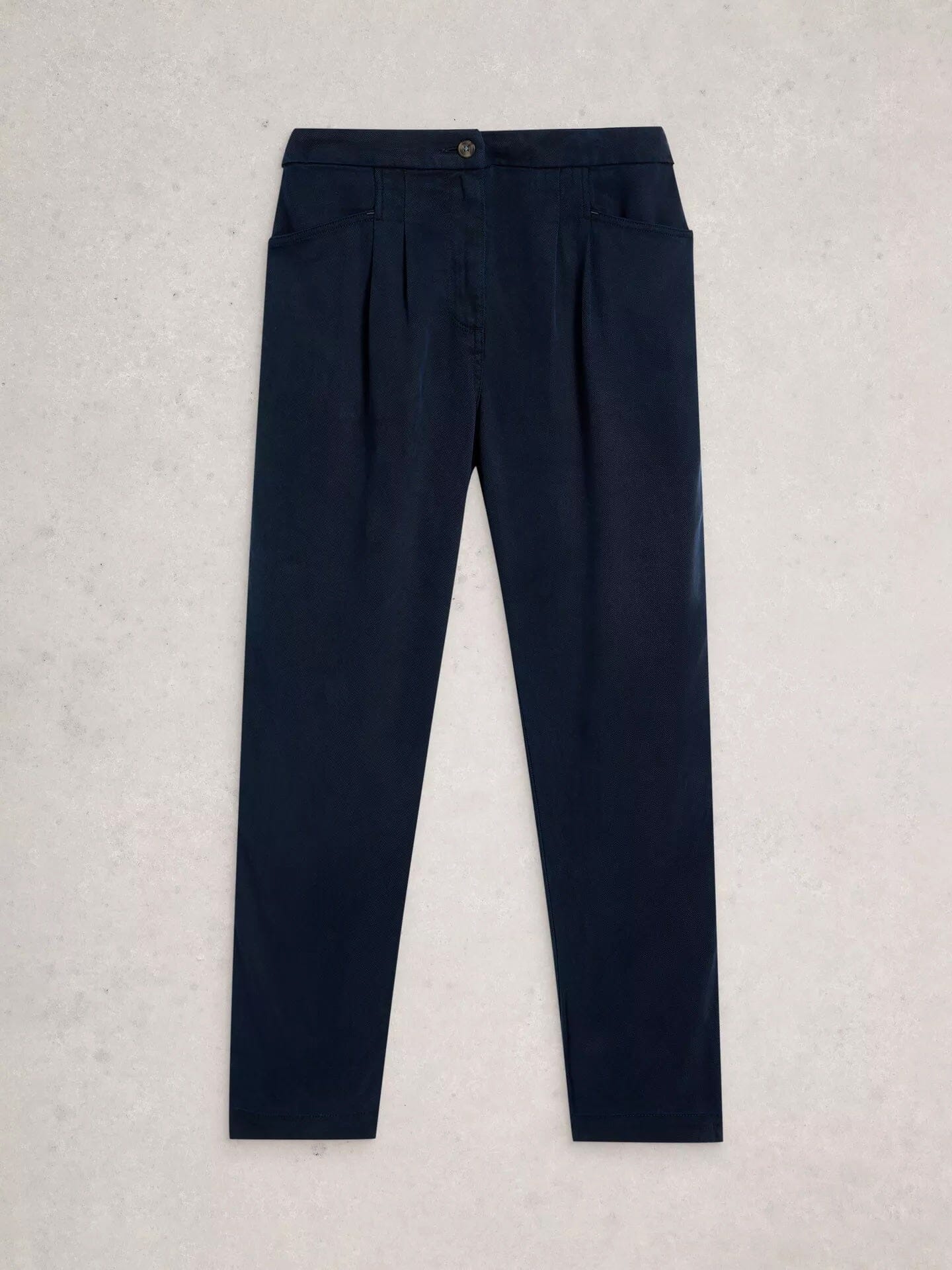 White Stuff Rowena Linen Trouser - Dark Navy White Stuff