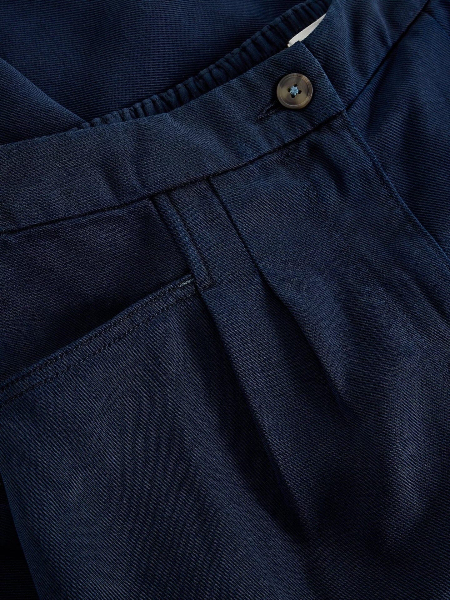White Stuff Rowena Linen Trouser - Dark Navy White Stuff