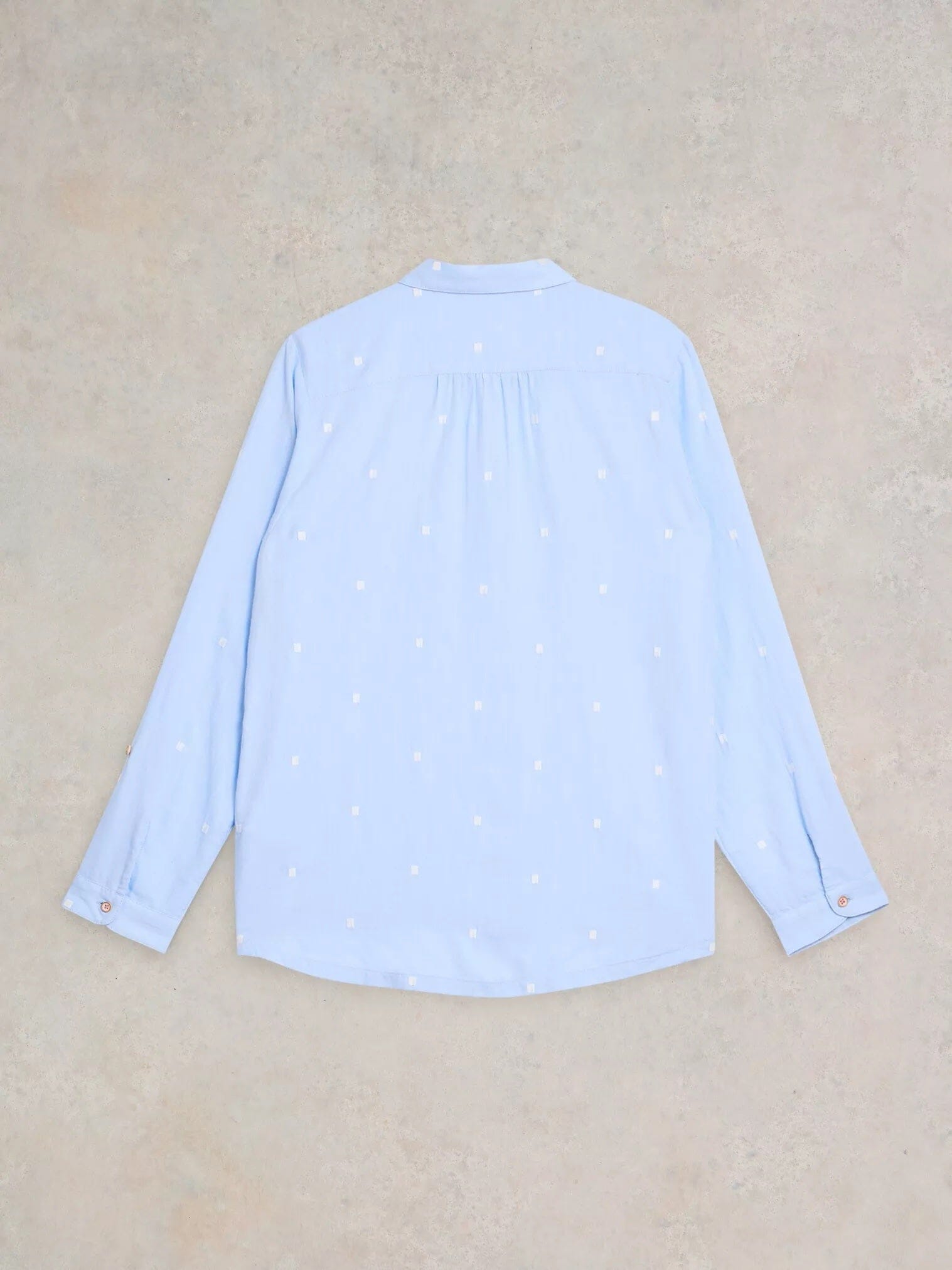 White Stuff Sophie Organic Cotton Shirt - Blue Multi White Stuff