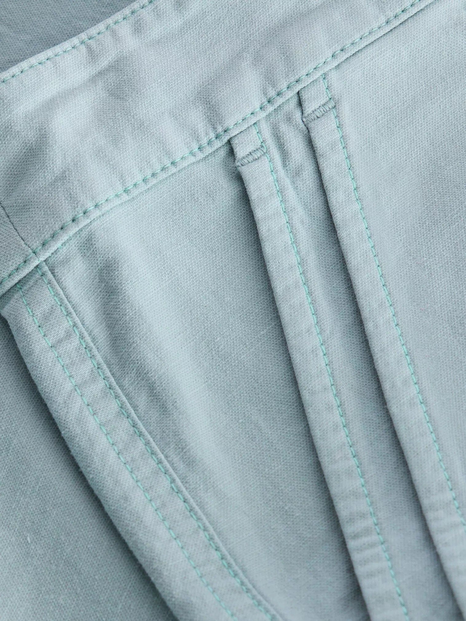 White Stuff Twister Chino Trouser - Light Blue White Stuff