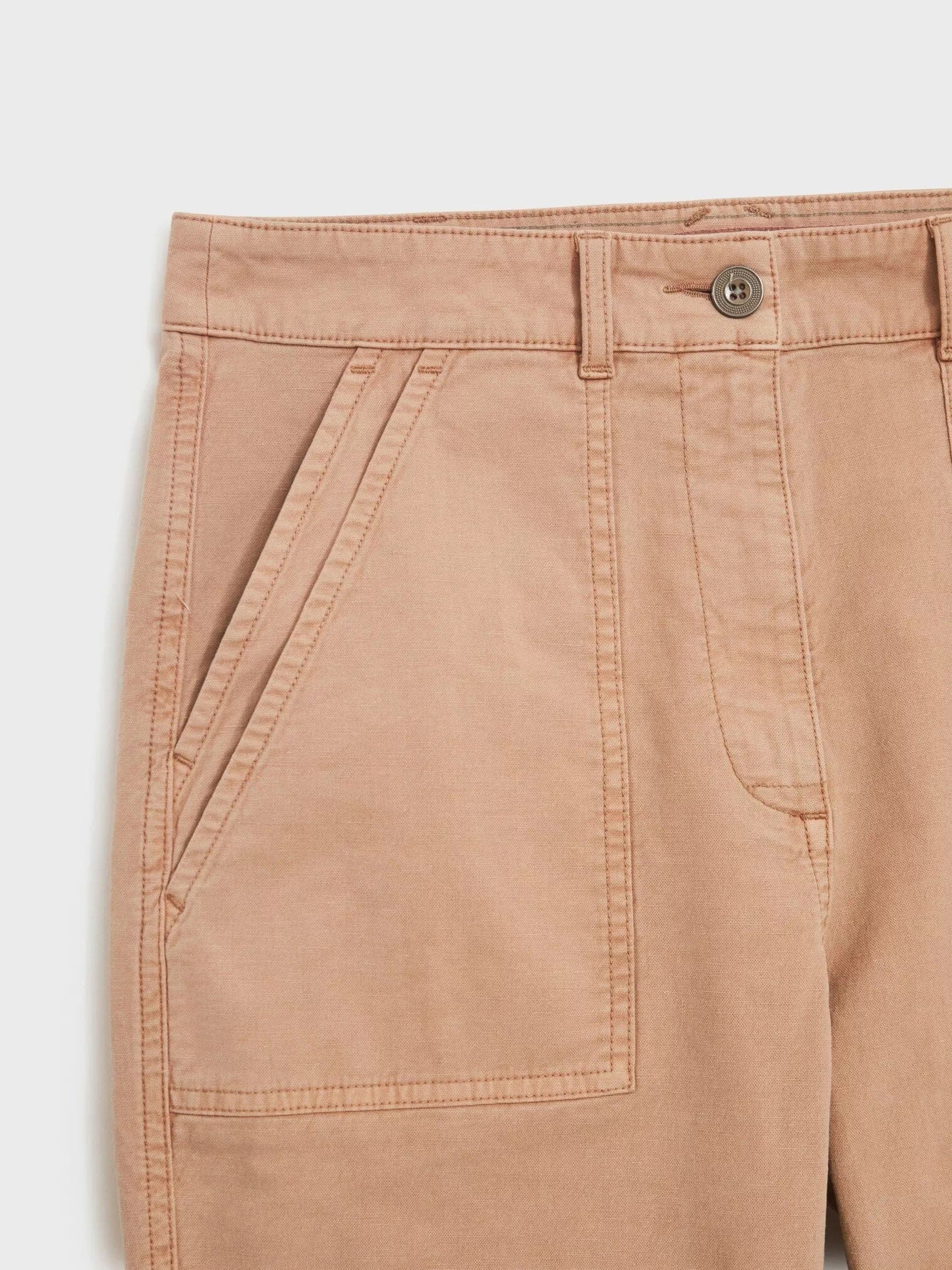 White Stuff Twister Chino Trouser - Light Natural White Stuff