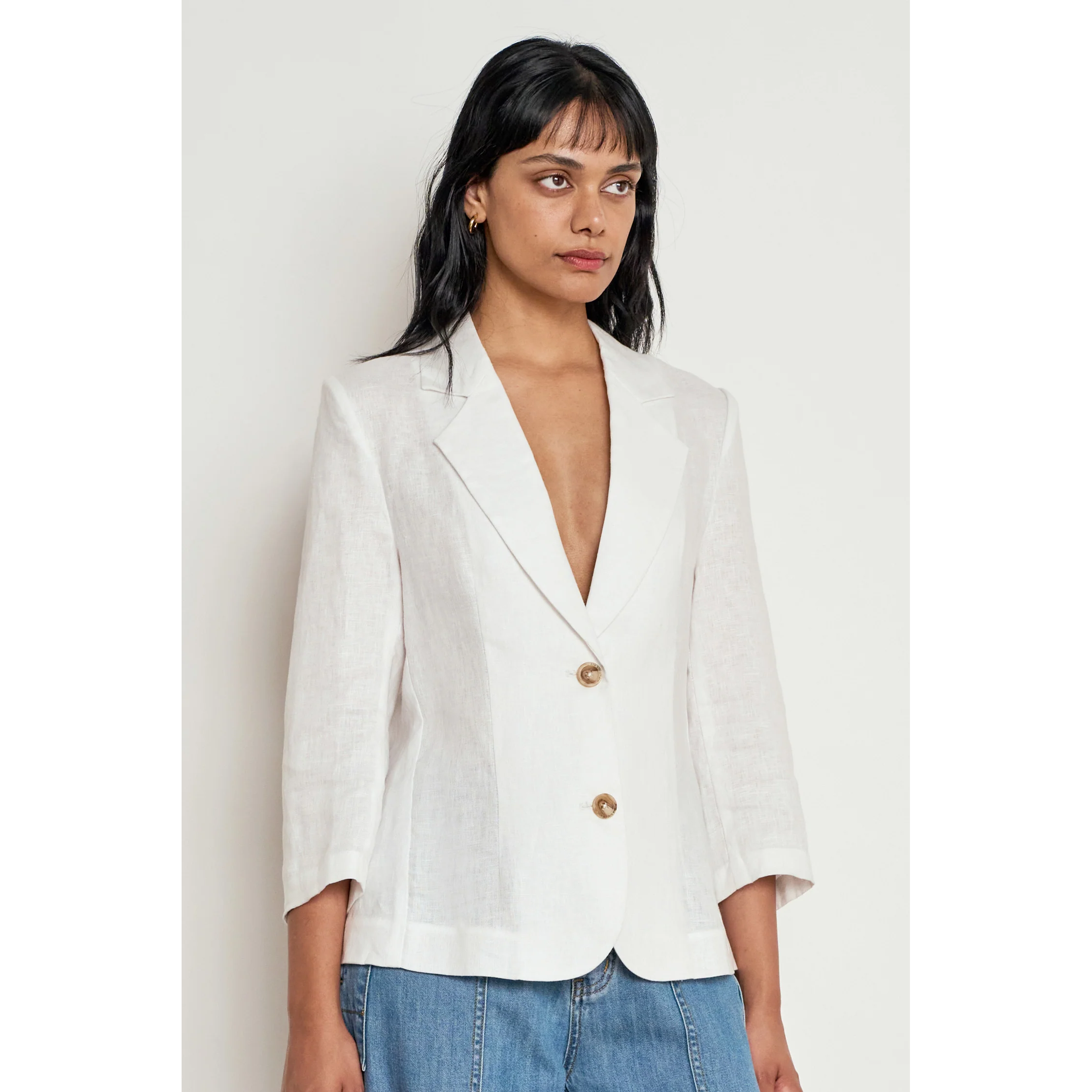Zoe Kratzmann Illuminate Jacket - Porcelain Zoe Kratzmann