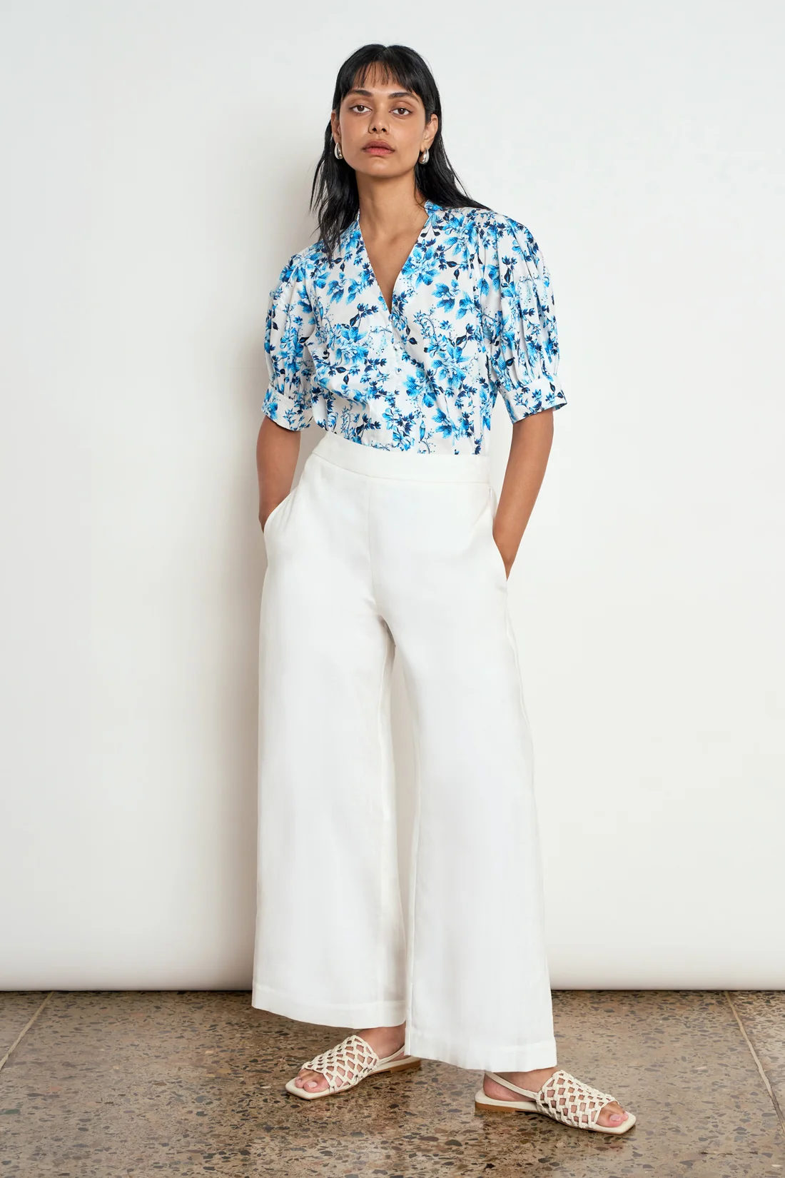 Zoe Kratzmann Phase Pant - Porcelain