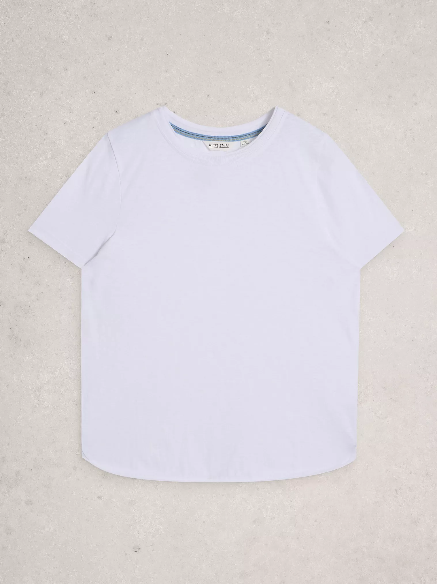 White Stuff Clara Short Sleeve Tee - Billiant White