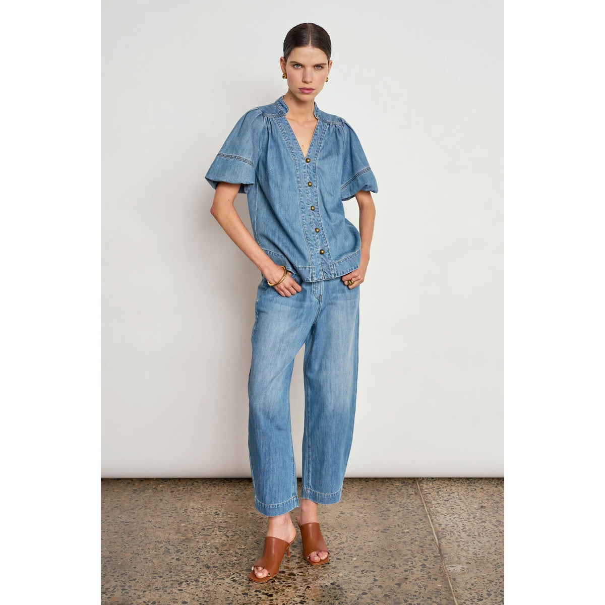 Zoe Kratzmann Ascend Pant - Mid Wash Denim Zoe Kratzmann