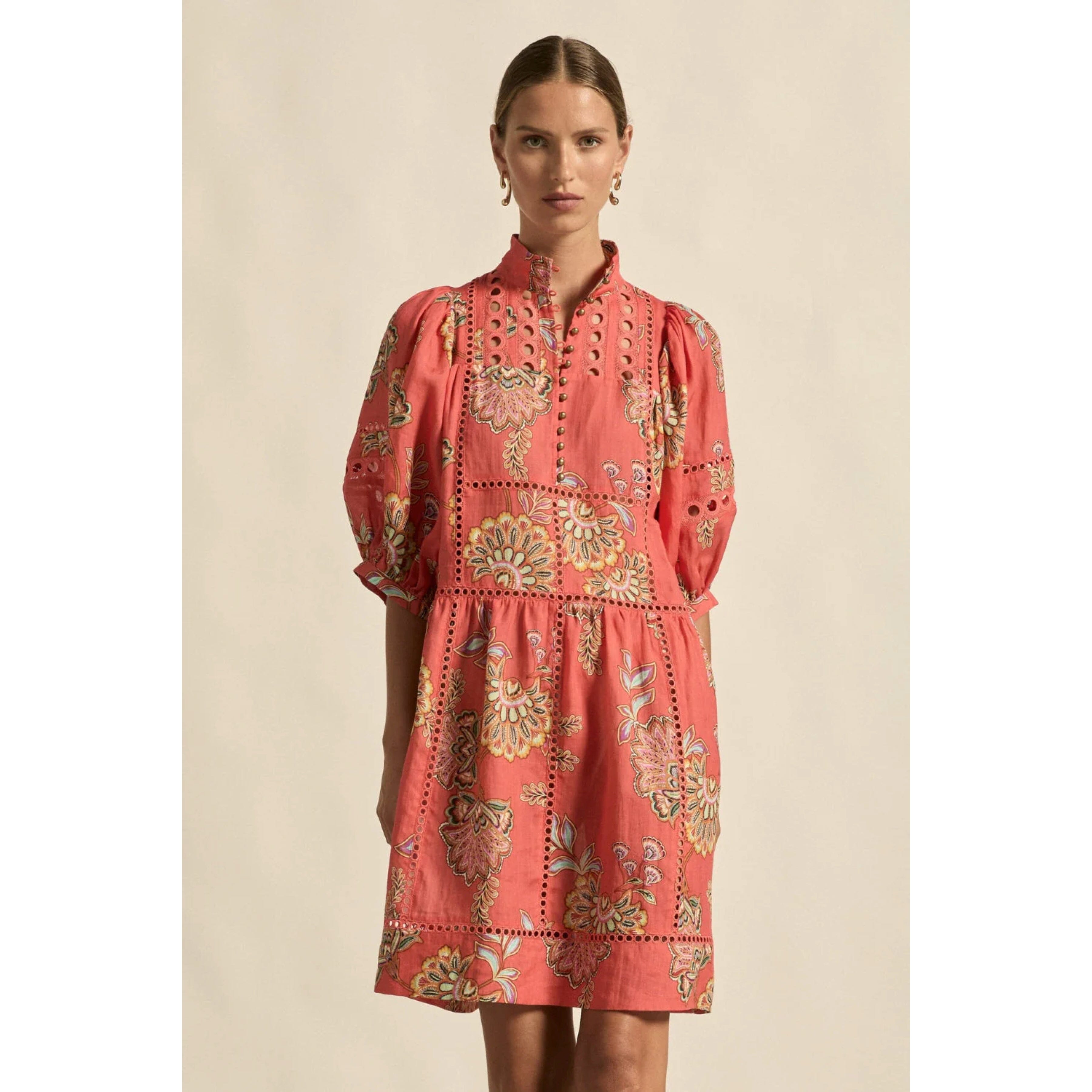 Zoe Kratzmann Behold Dress - Kgari Melon Zoe Kratzmann