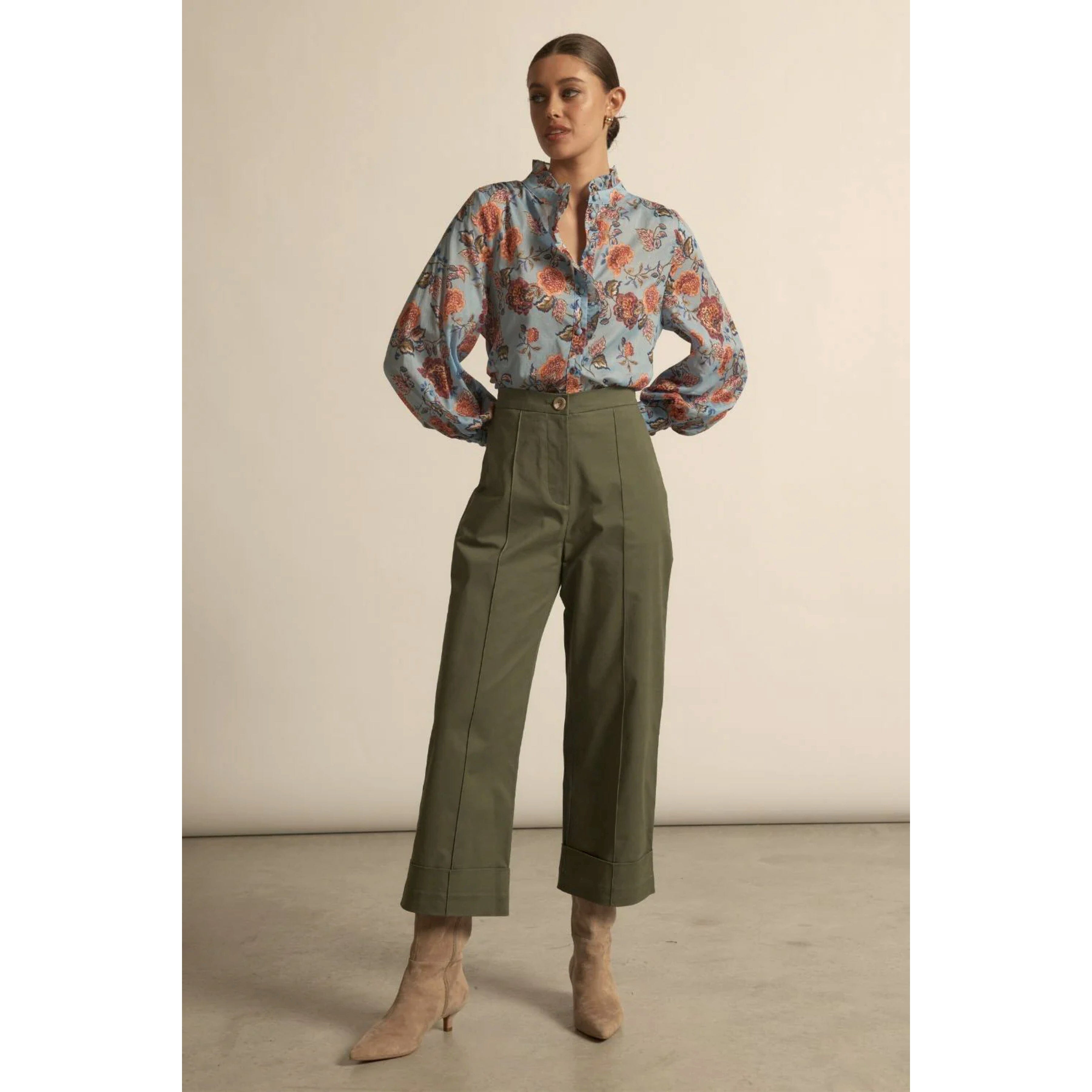 Zoe Kratzmann Brim Top - Twilight Bloom Zoe Kratzmann