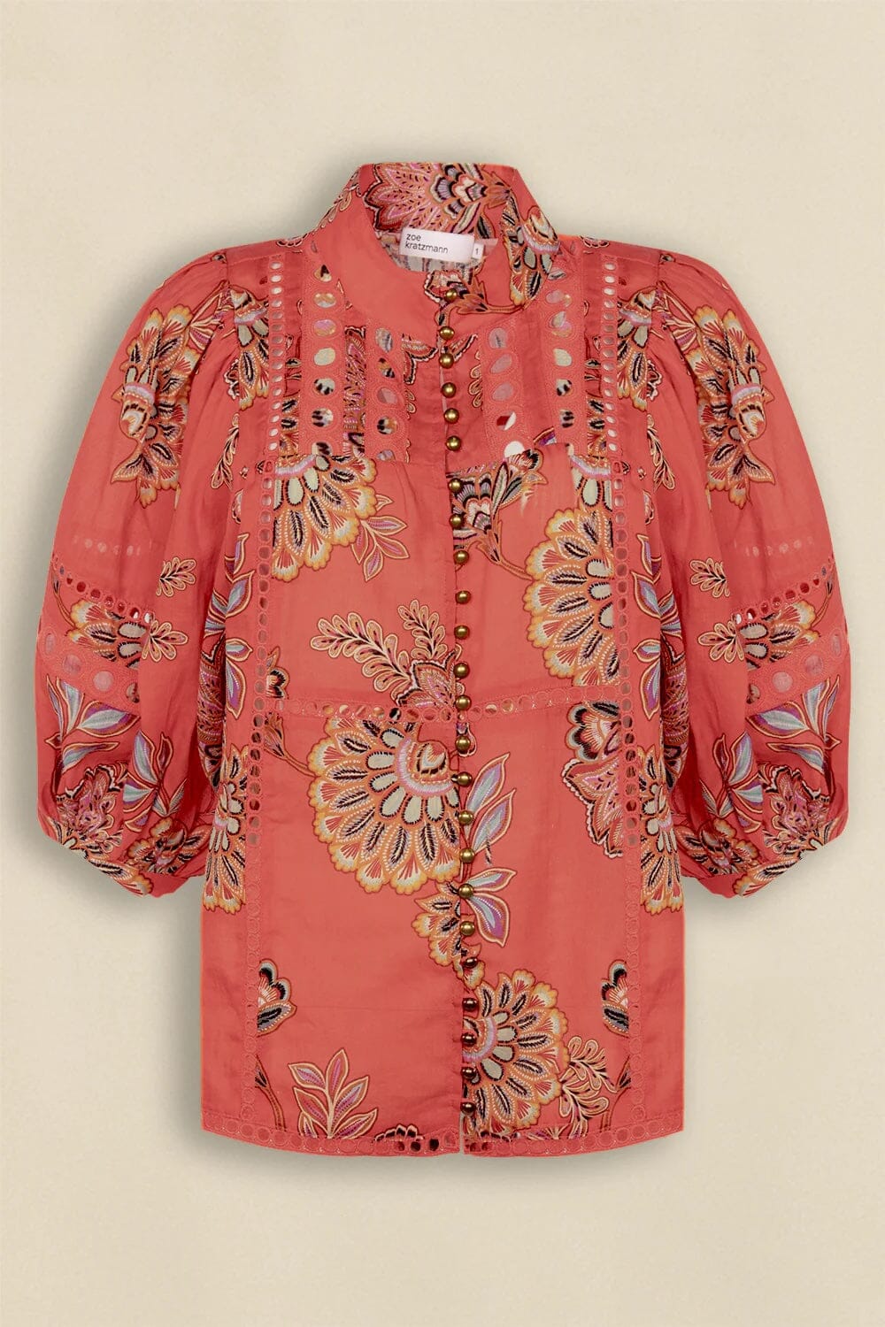 Zoe Kratzmann Cabaret Top - Kgari Melon Zoe Kratzmann