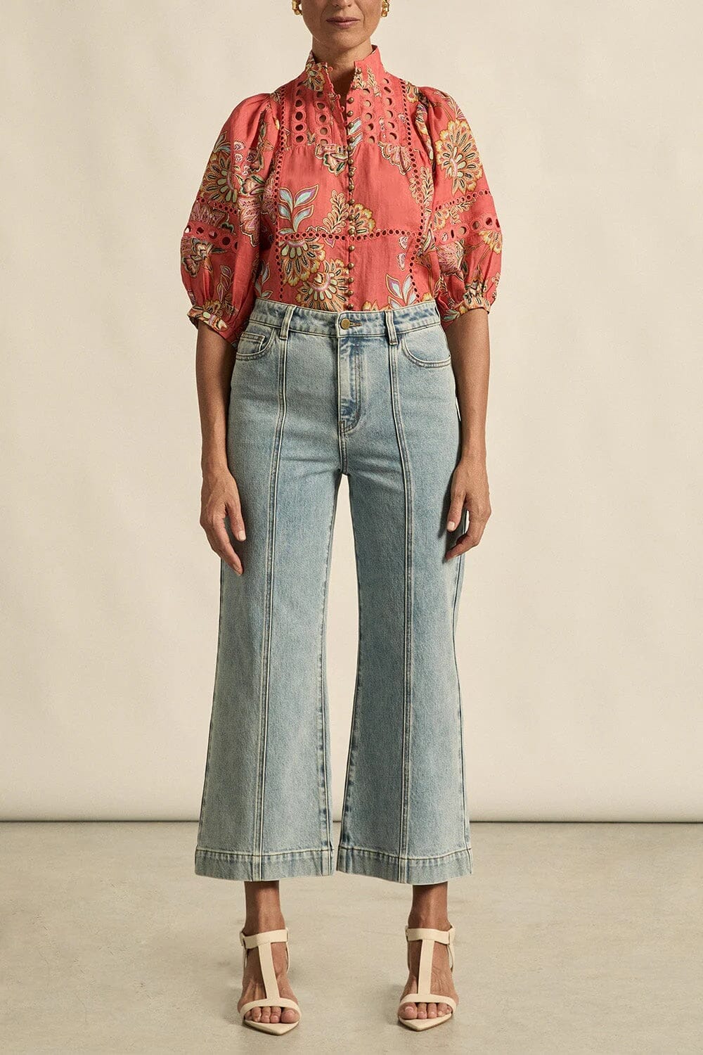 Zoe Kratzmann Cabaret Top - Kgari Melon Zoe Kratzmann