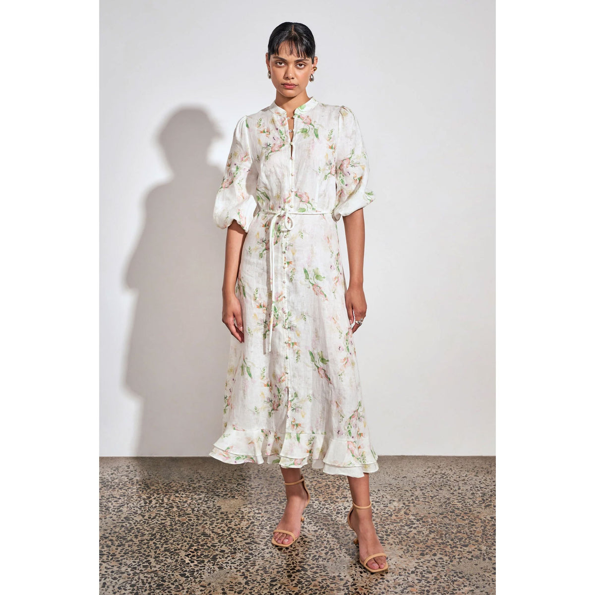 Zoe Kratzmann Clarity Dress - Painterly Bloom Midi Dress Zoe Kratzmann