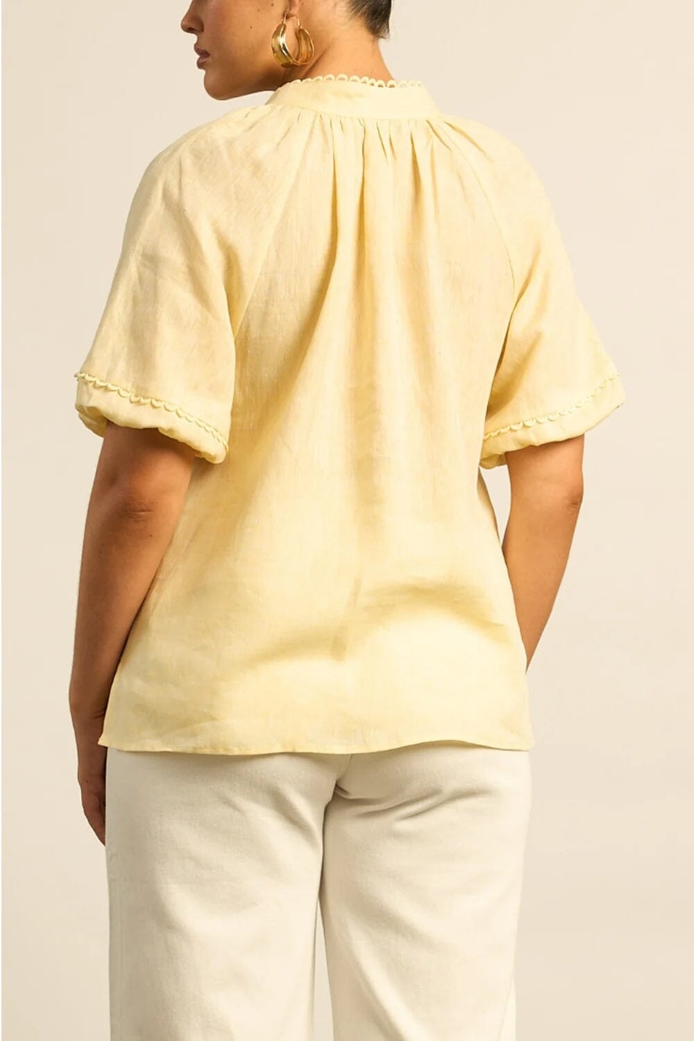 Zoe Kratzmann Drift Top - Lemonade Zoe Kratzmann