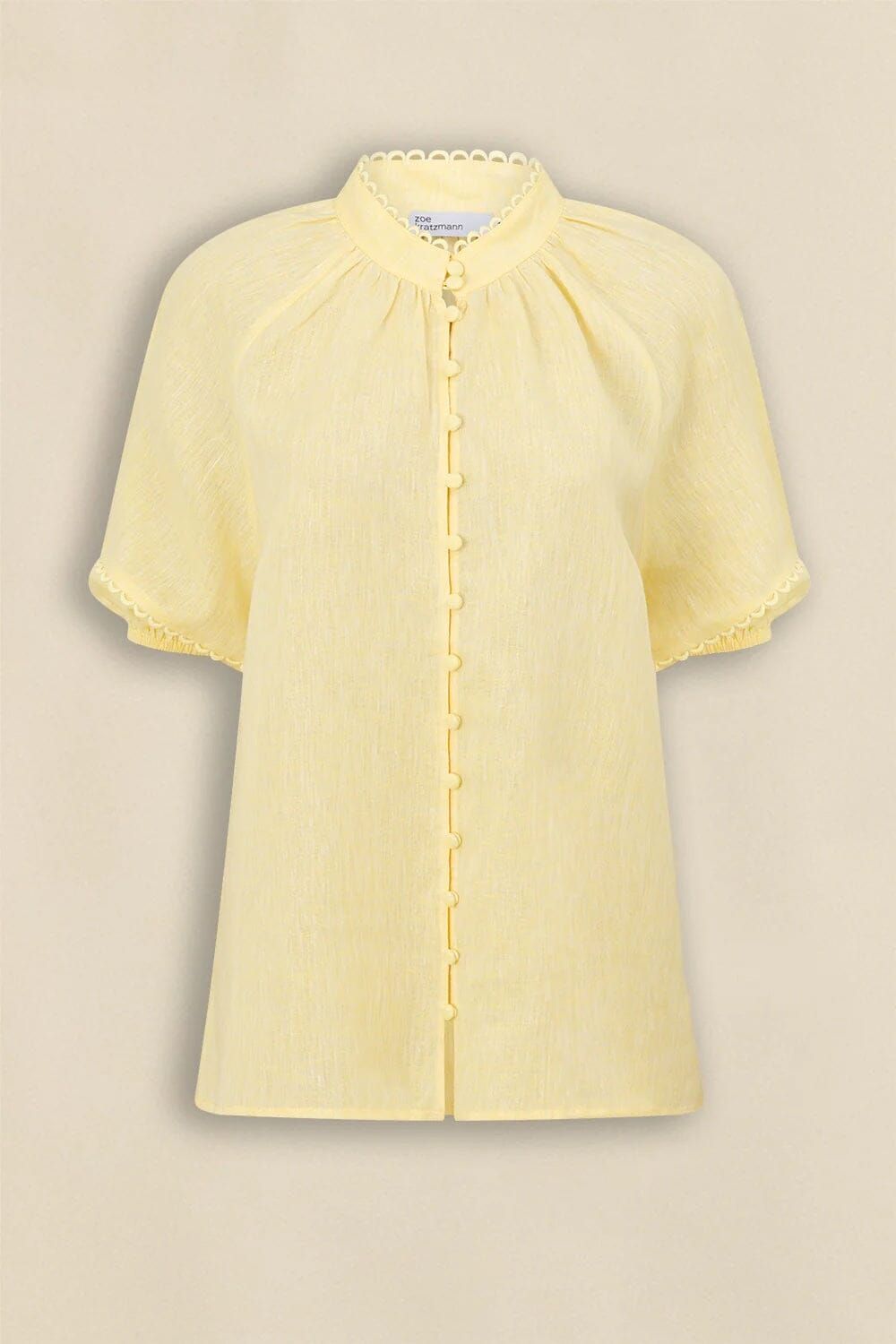 Zoe Kratzmann Drift Top - Lemonade Zoe Kratzmann