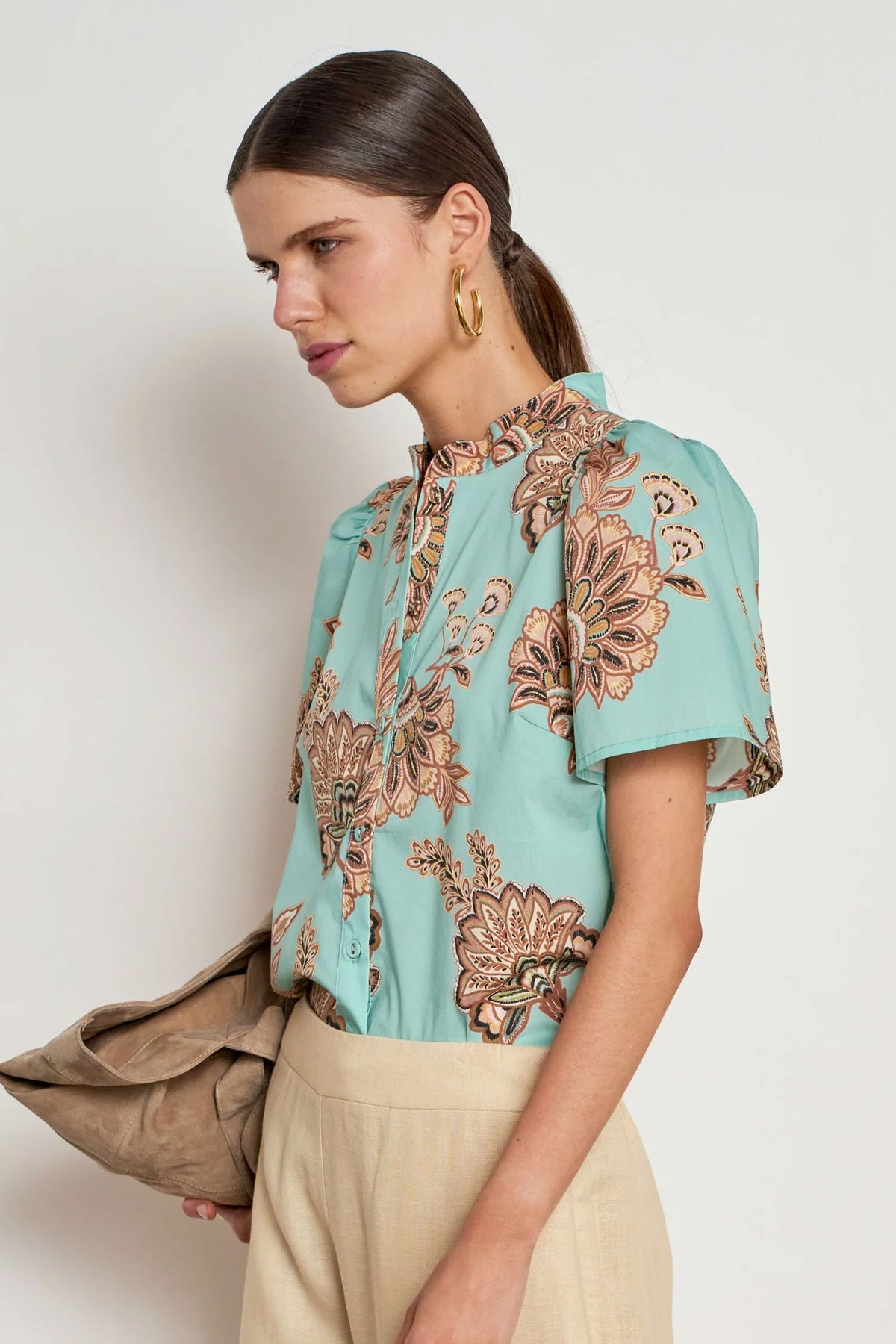Zoe Kratzmann Hail Top - Mint Kgari Zoe Kratzmann