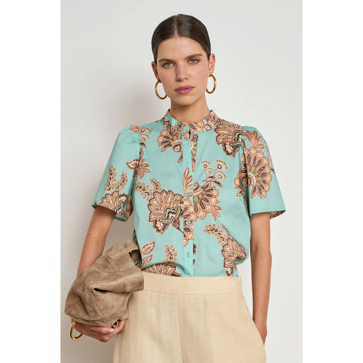 Zoe Kratzmann Hail Top - Mint Kgari Zoe Kratzmann